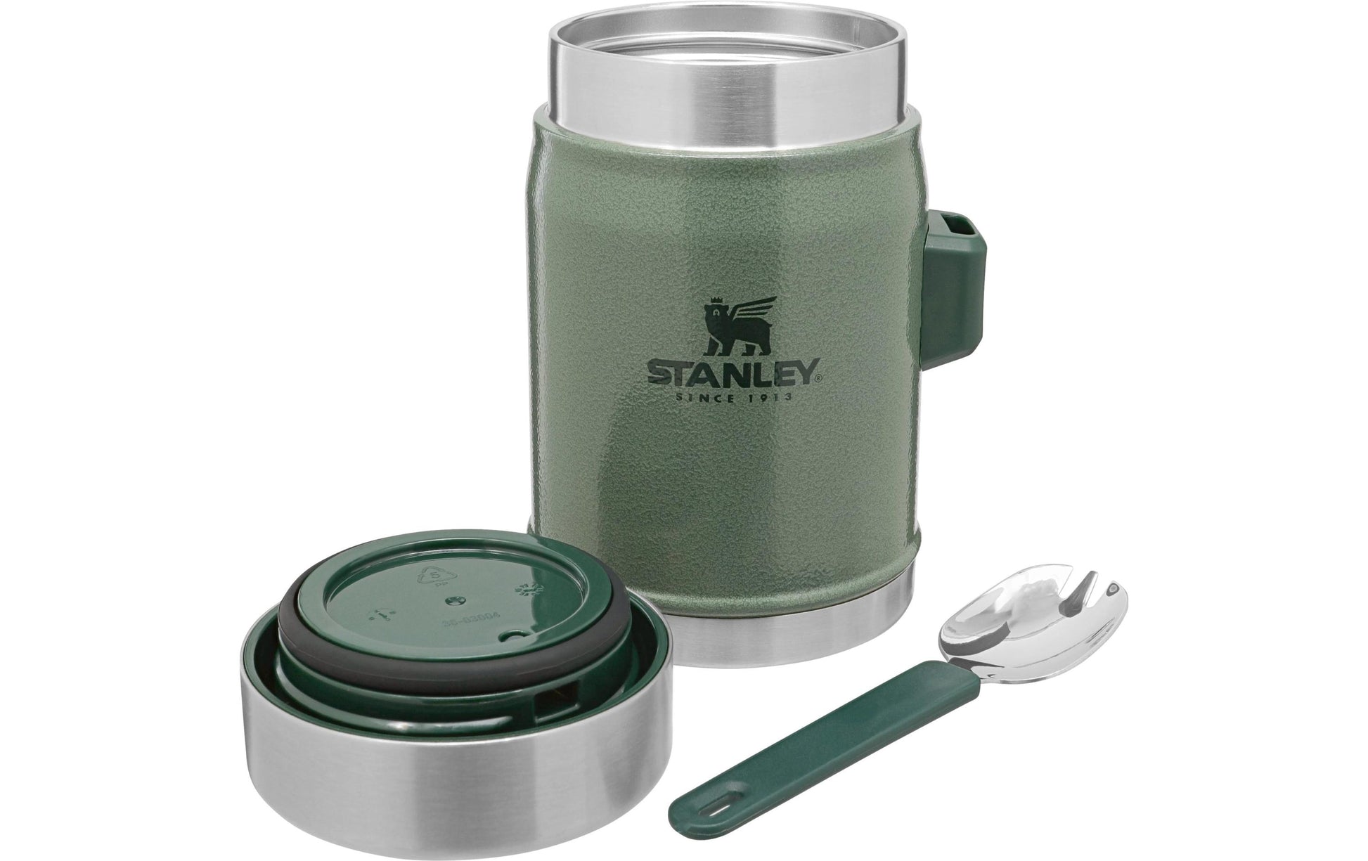 Stanley Vorratsdose 400 ml, 9,7 × 13,5 × 13,9 cm, Edelstahl, vakuumisoliert, grün