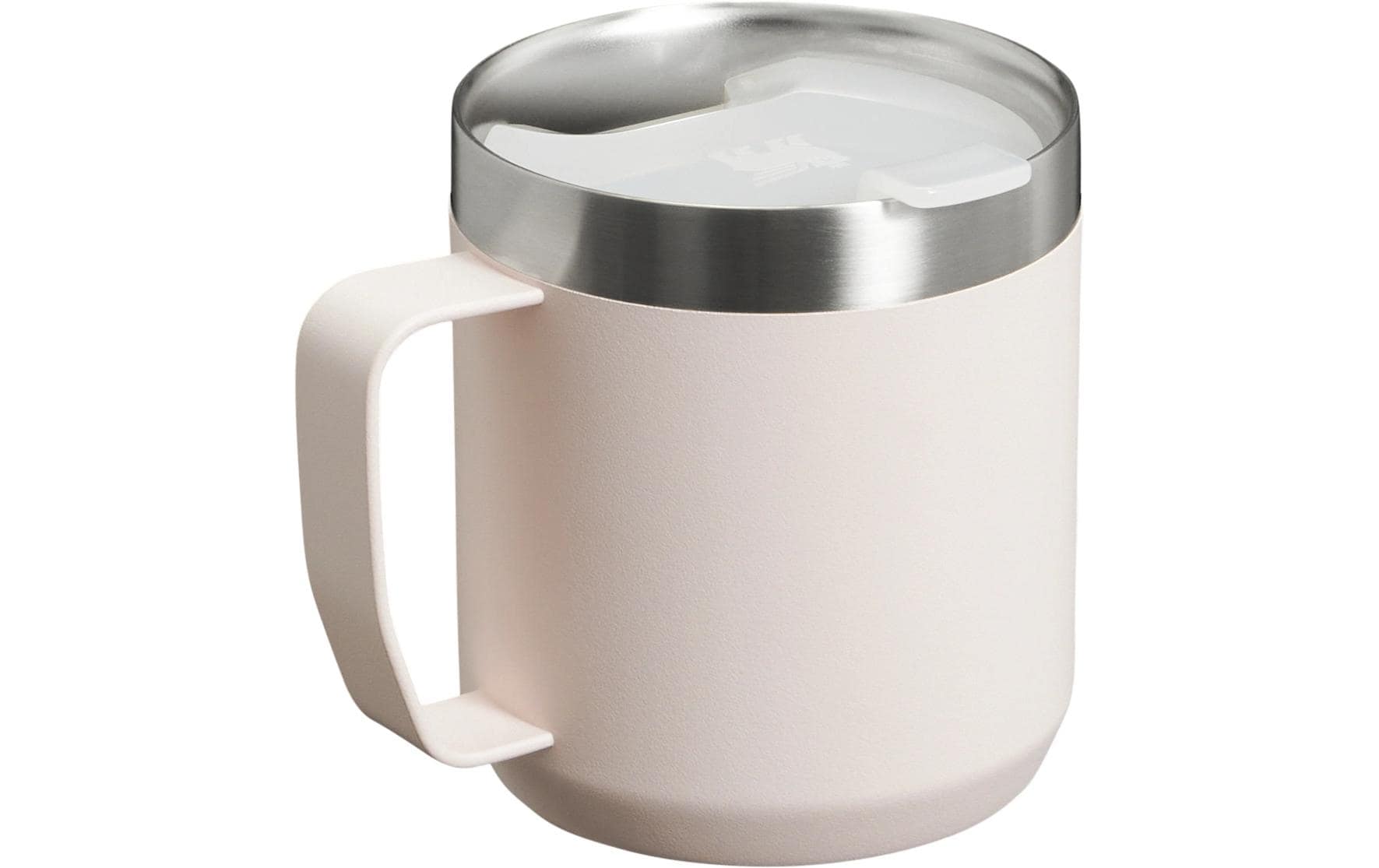 Stanley Camp Becher – 350 ml, Edelstahl, Rosa, mit Deckel, vakuumisoliert, spülmaschinenfest