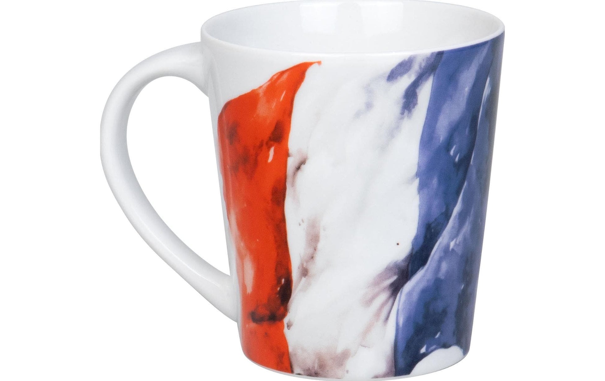 Könitz Porzellan Könitz Becher – 380 ml, Ø 9 cm, Porzellan, Mehrfarbig, spülmaschinenfest, mikrowellengeeignet