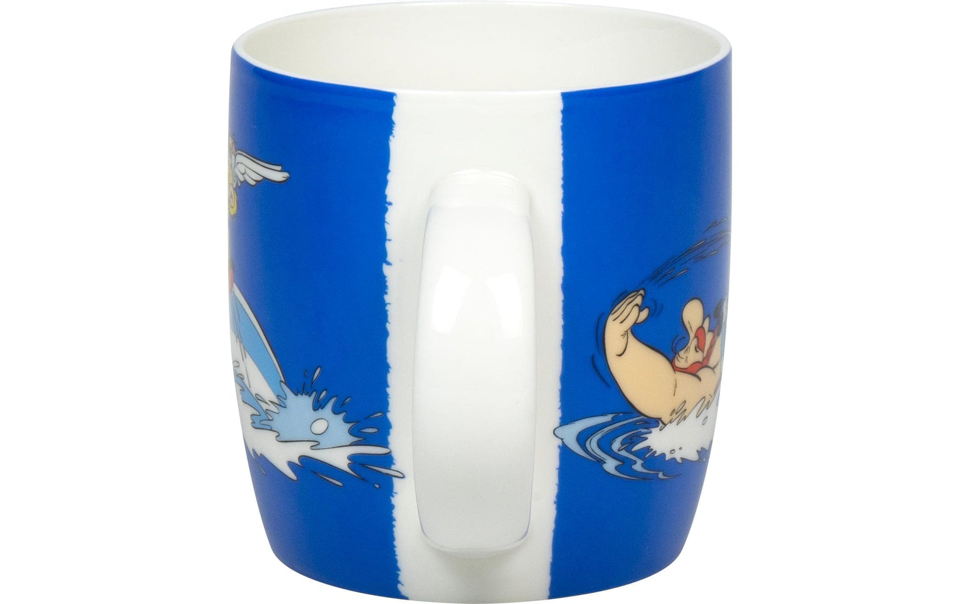 Könitz Porzellan Könitz Becher – 400 ml, Ø 8,8 cm, H 9,2 cm, Knochenporzellan, Dunkelblau, spülmaschinenfest, mikrowellengeeignet