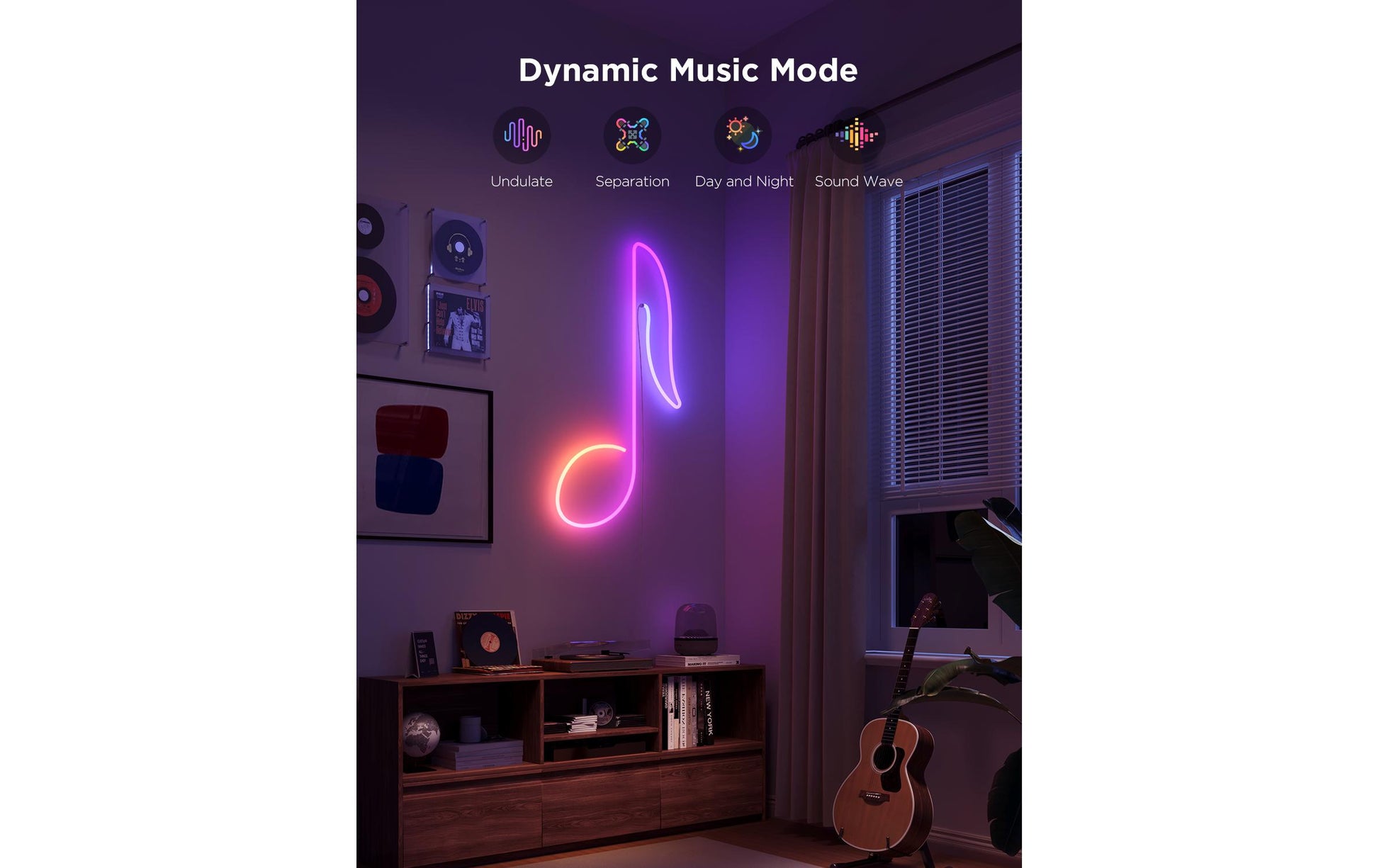 Govee LED-Streifen Aussen – 5 m, 173 lm, 48 W, RGBIC, Netzbetrieb, Bluetooth, für Siri, Weiss