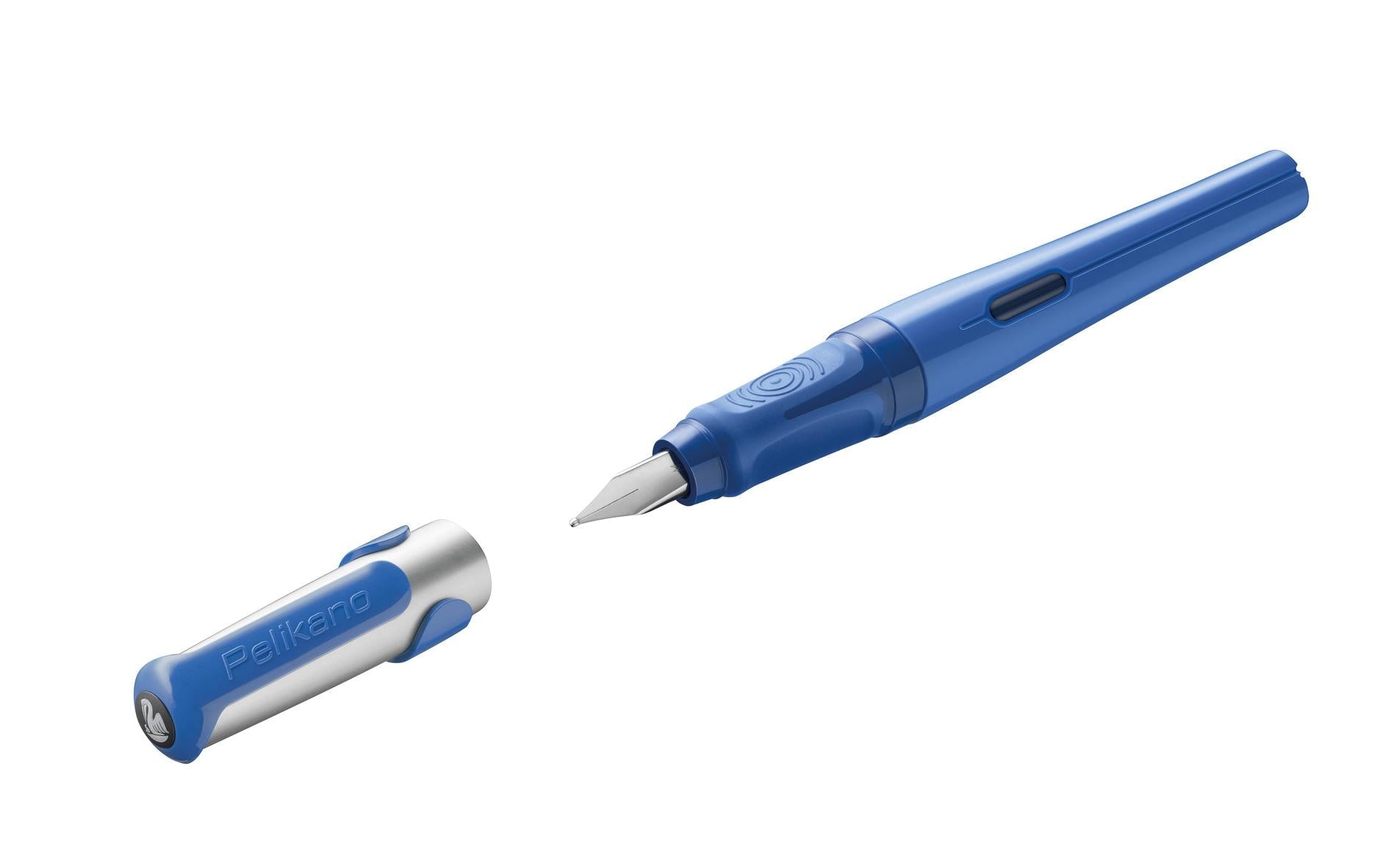 Pelikano – Federspitze L – für Linkshänder – Blau – Patronen