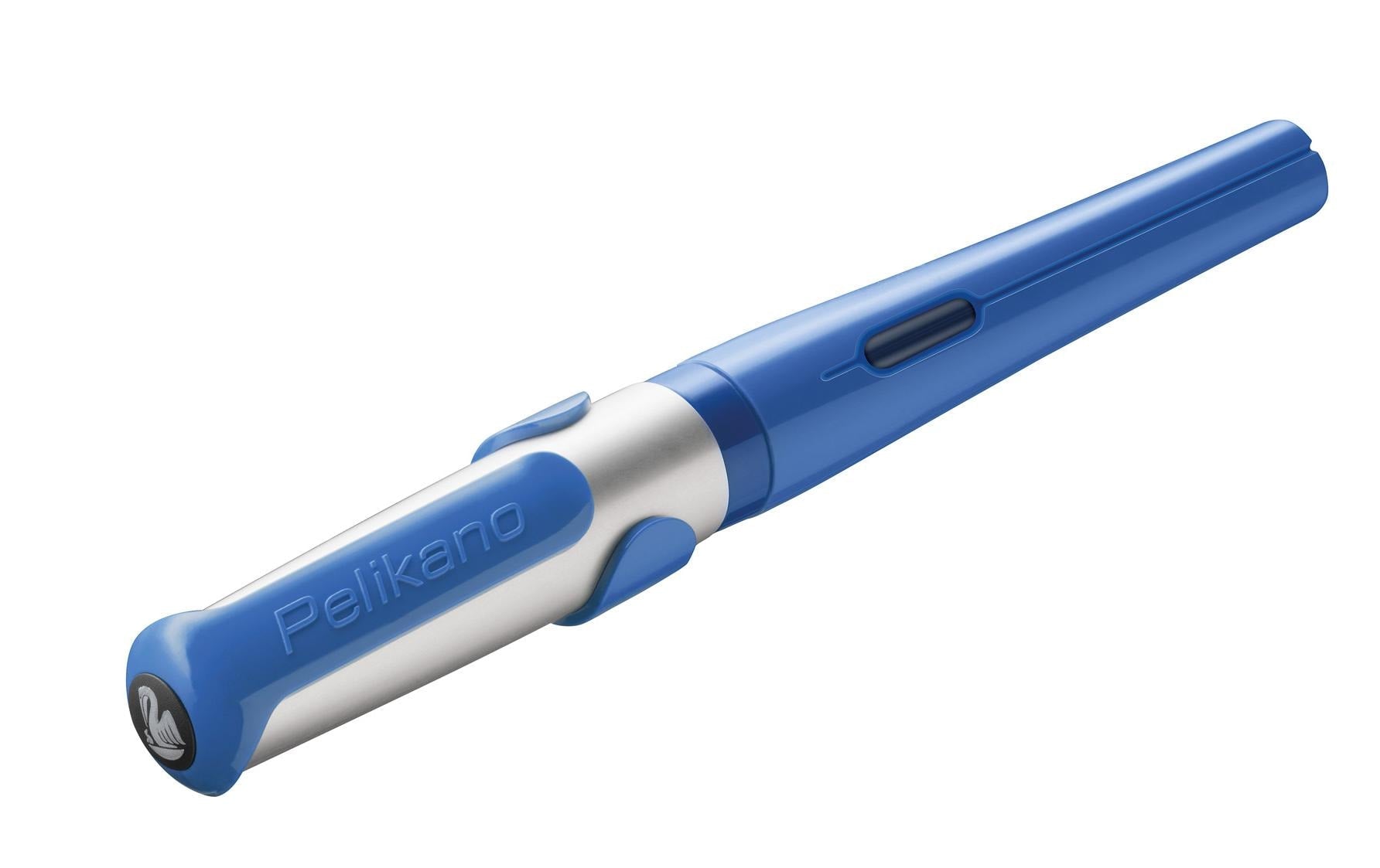 Pelikano – Federspitze L – für Linkshänder – Blau – Patronen