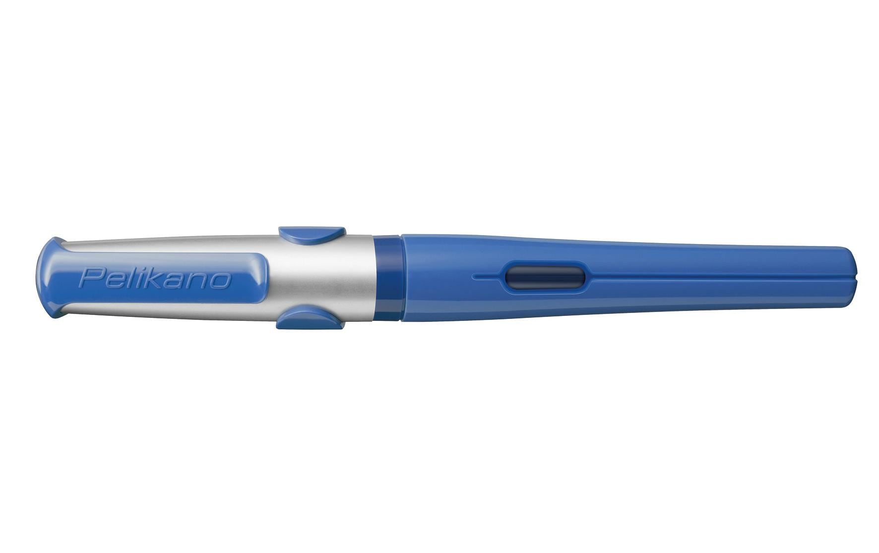 Pelikano – Federspitze L – für Linkshänder – Blau – Patronen