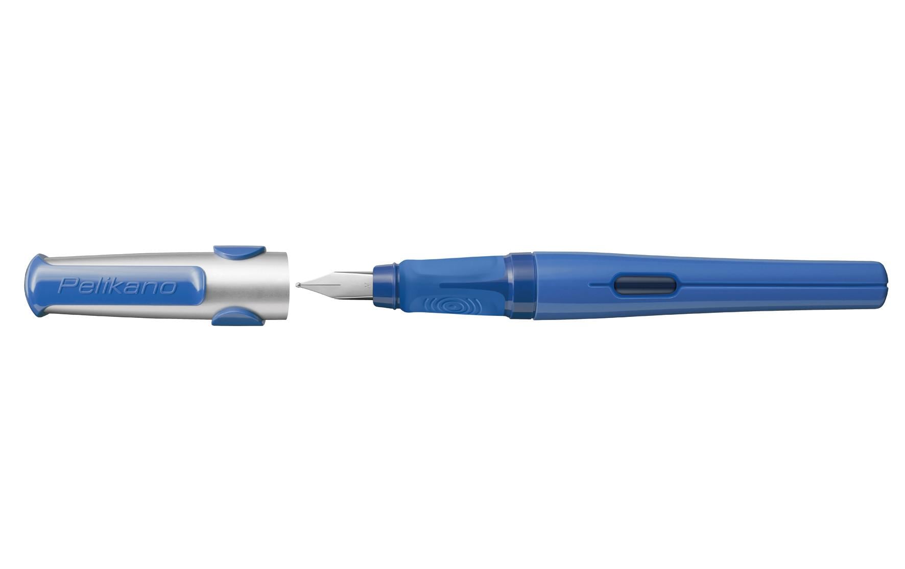 Pelikano – Federspitze L – für Linkshänder – Blau – Patronen