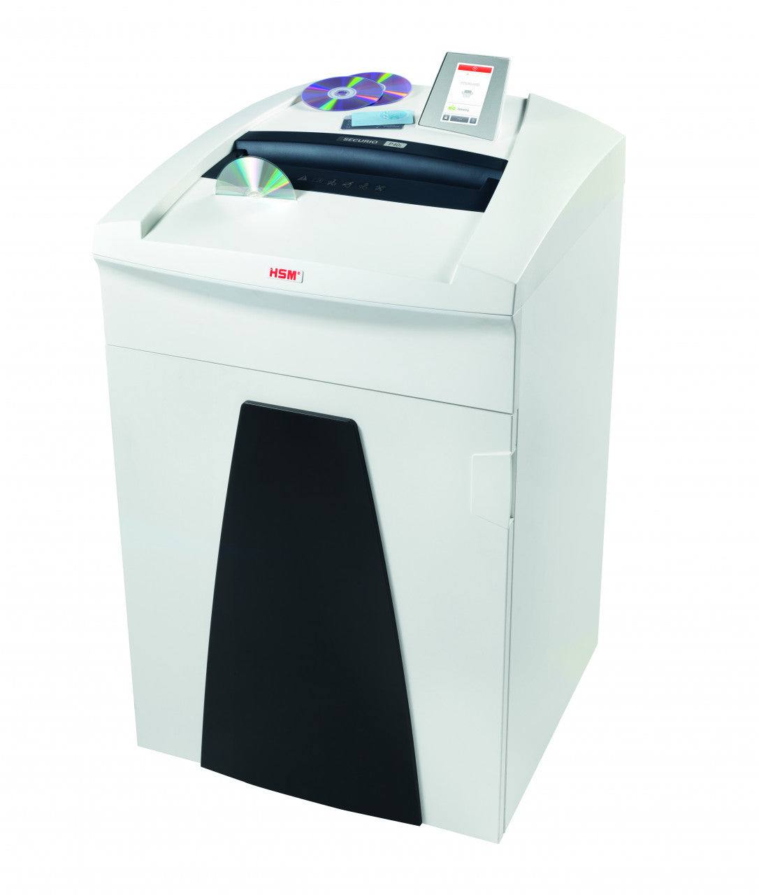 HSM Securio P40i – Aktenvernichter, DIN P-4, Partikelschnitt 4,5 × 30 mm, 36 Blatt, 145 l