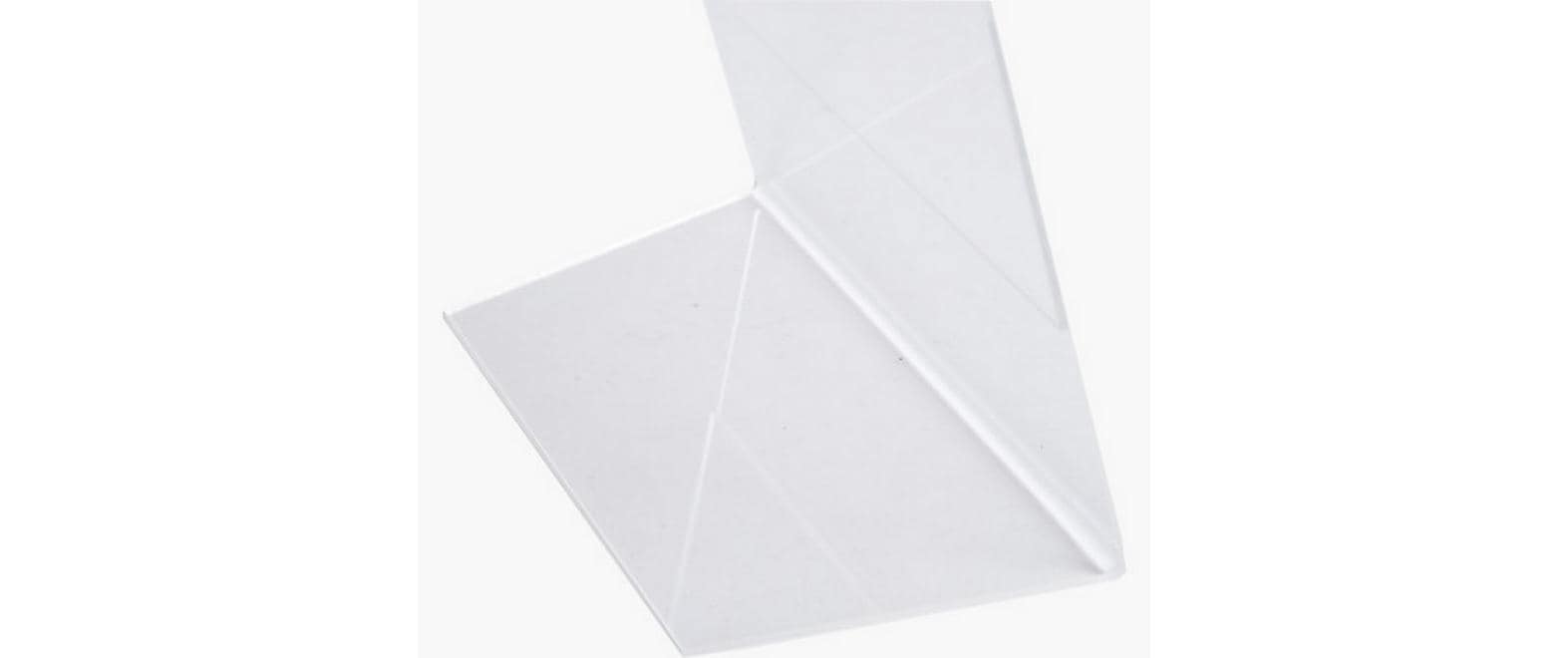 Exacompta Tischaufsteller – für A5 – 1 Fach – Hochformat – transparent – Acryl – 150×214×76 mm