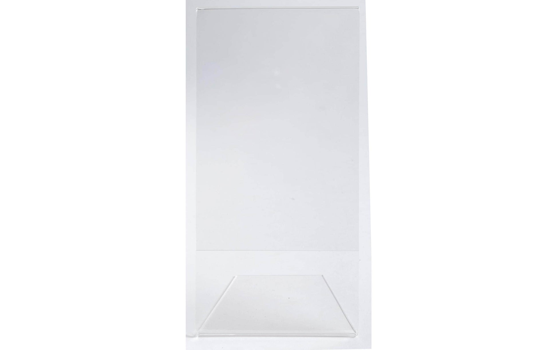 Exacompta Tischaufsteller – für DL – hoch – transparent – Acryl – 100 × 212 × 76 mm – 1 Stk.