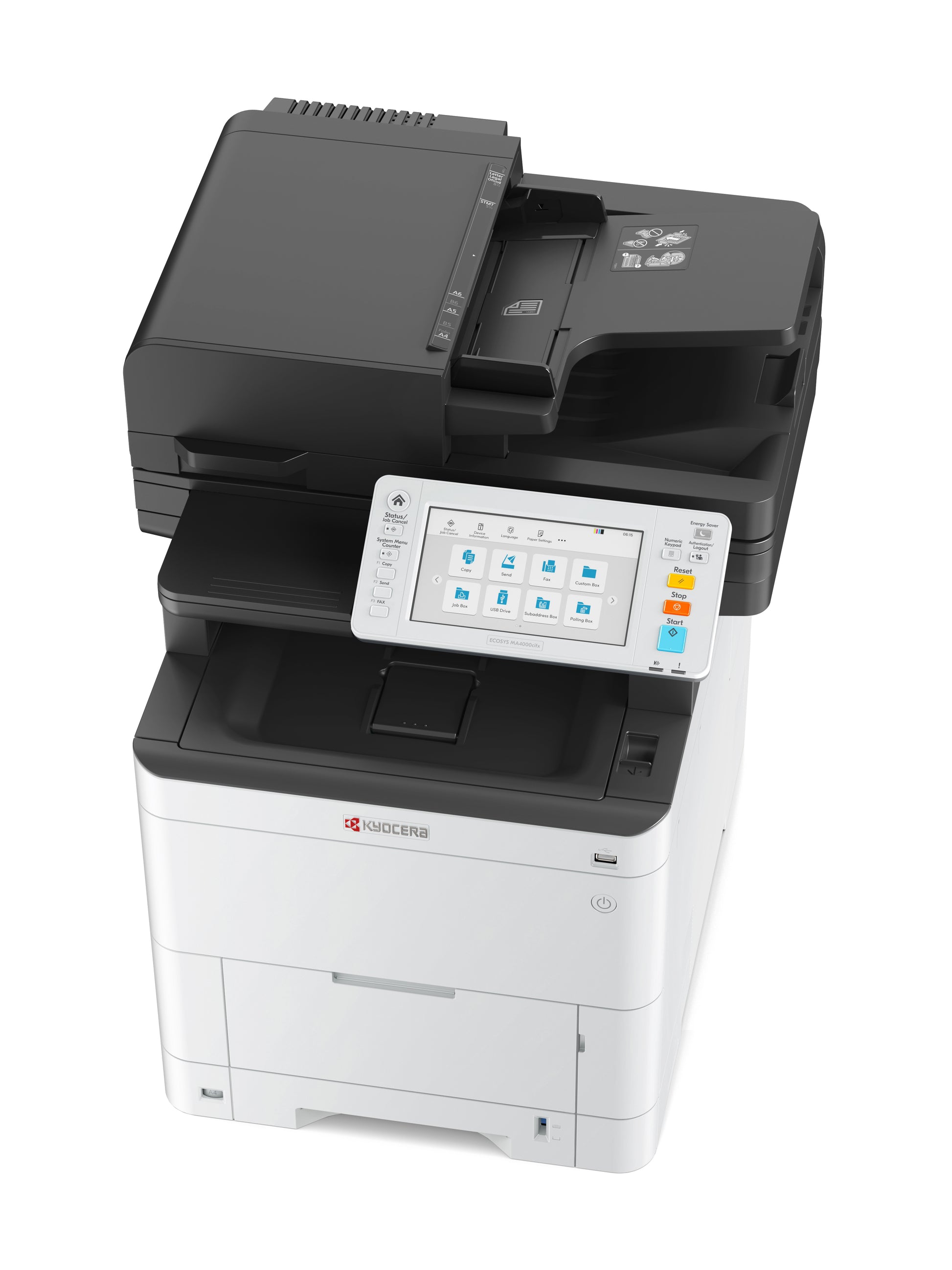 KYOCERA ECOSYS MA4000cifx – Farbiges Laser-MFP A4, 4-in-1 – USB/LAN – Duplex, Duplex-ADF – 40 S./Min. S/W
