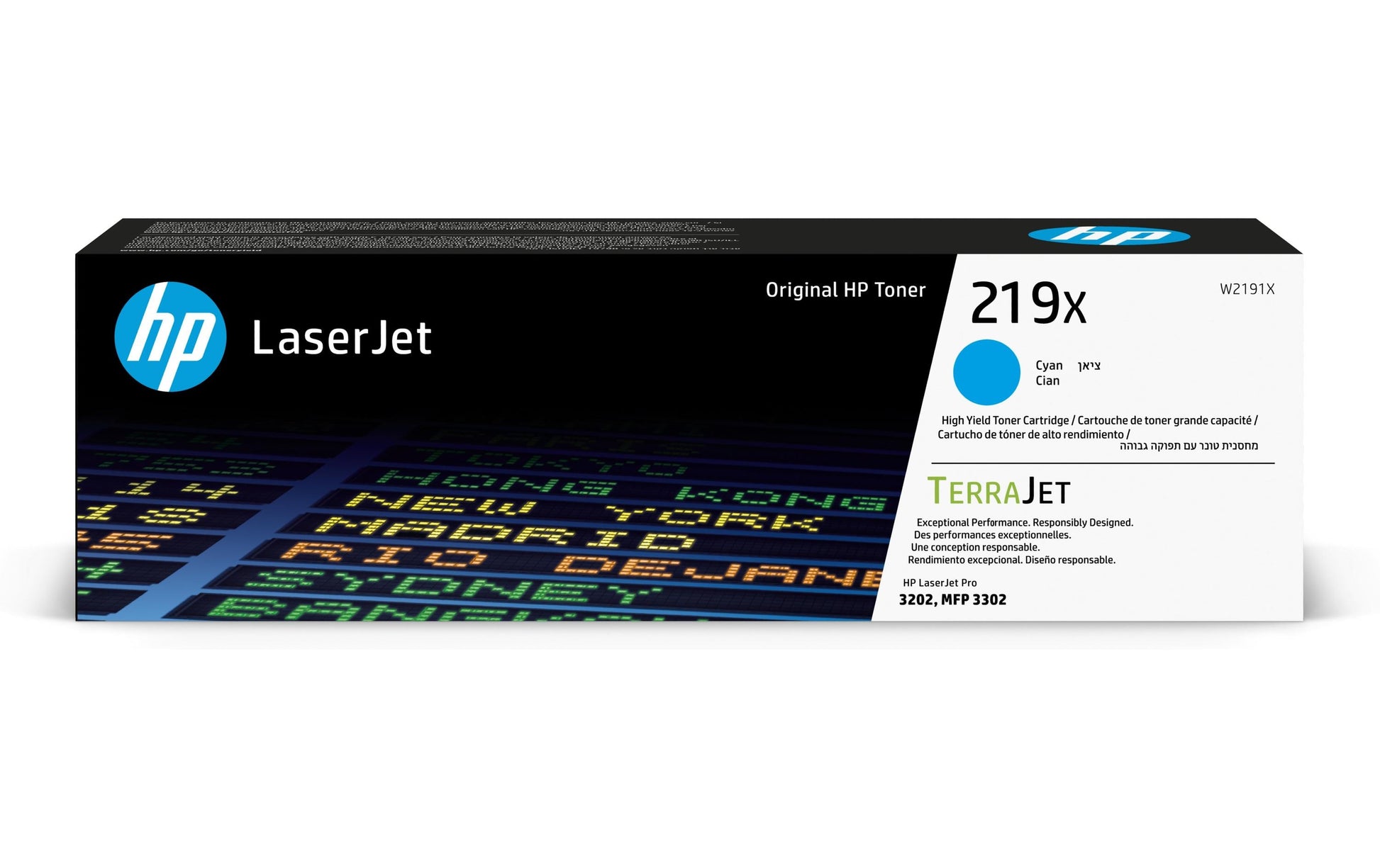 HP Toner 219X – cyan, 2500 Seiten