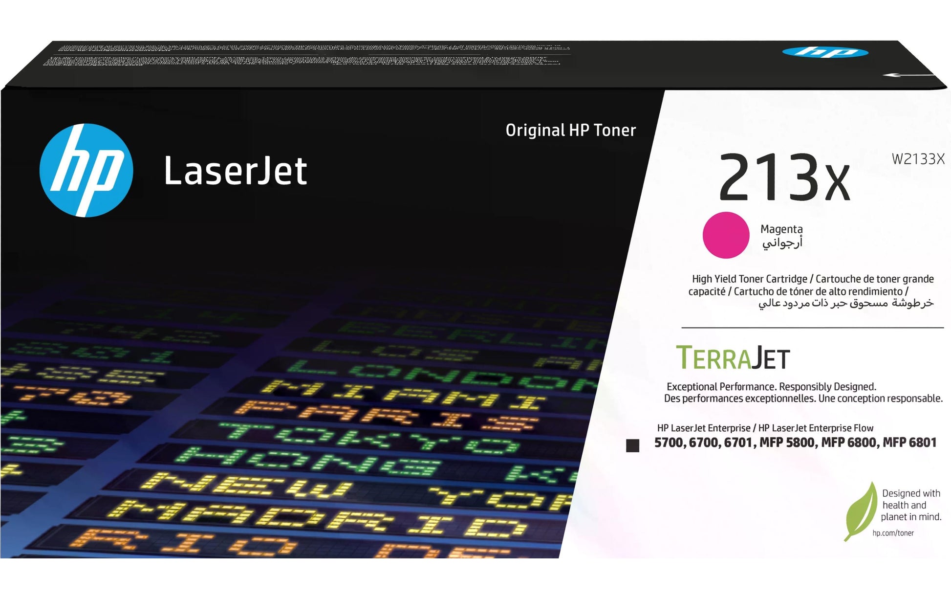HP Toner 213X – Magenta, 6000 Seiten