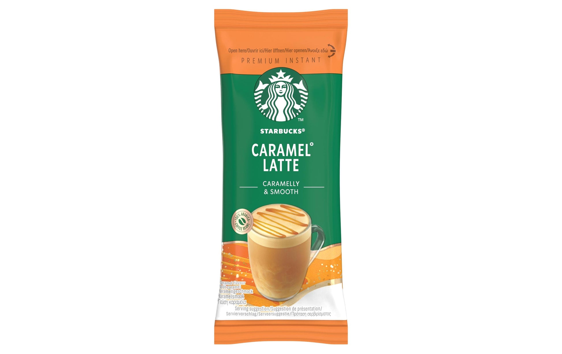 Starbucks Caramel Latte – Instantgetränk – 5 Stk.