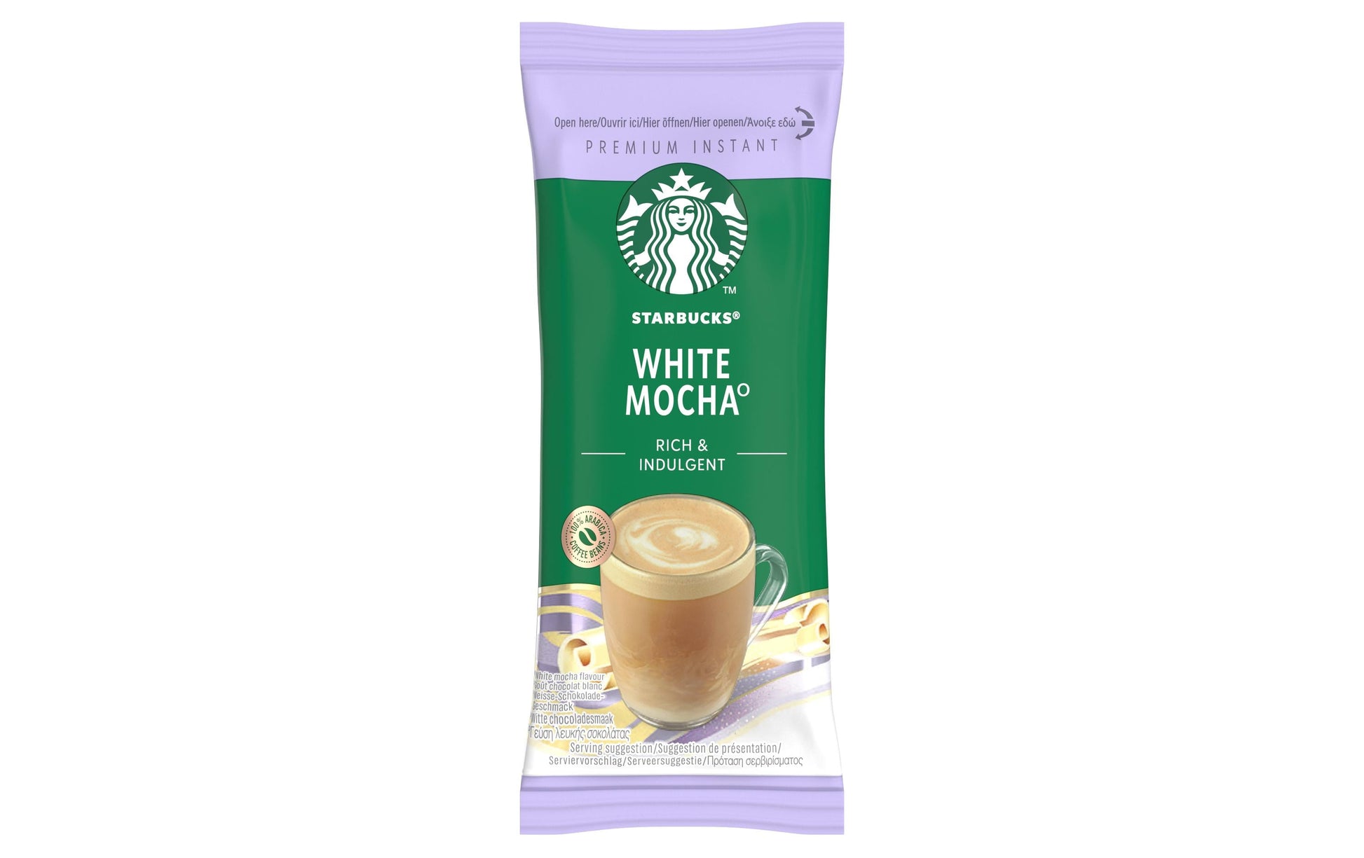 Starbucks White Mocha – Instantgetränk – Mokka, 5 Sticks