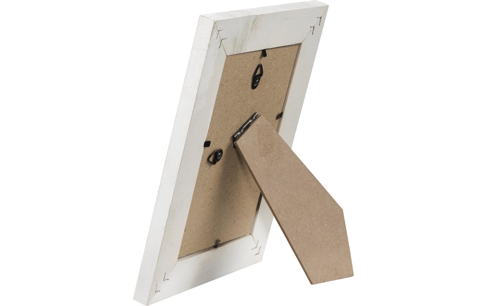Hama Bilderrahmen – für 10 × 15 cm – Holz & Glas, Weiss