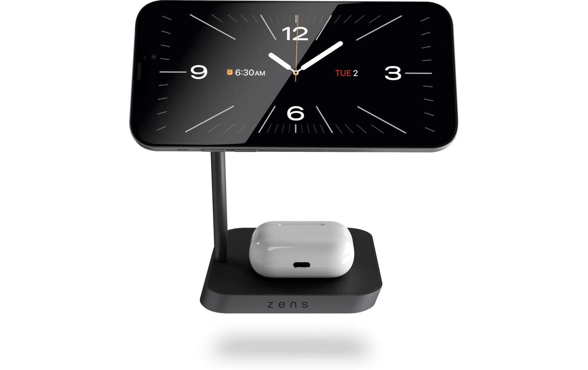 ZENS Ladestation – 15 W, Qi2, MagSafe-kompatibel – für iPhone 12+, AirPods (2, 3, Pro)