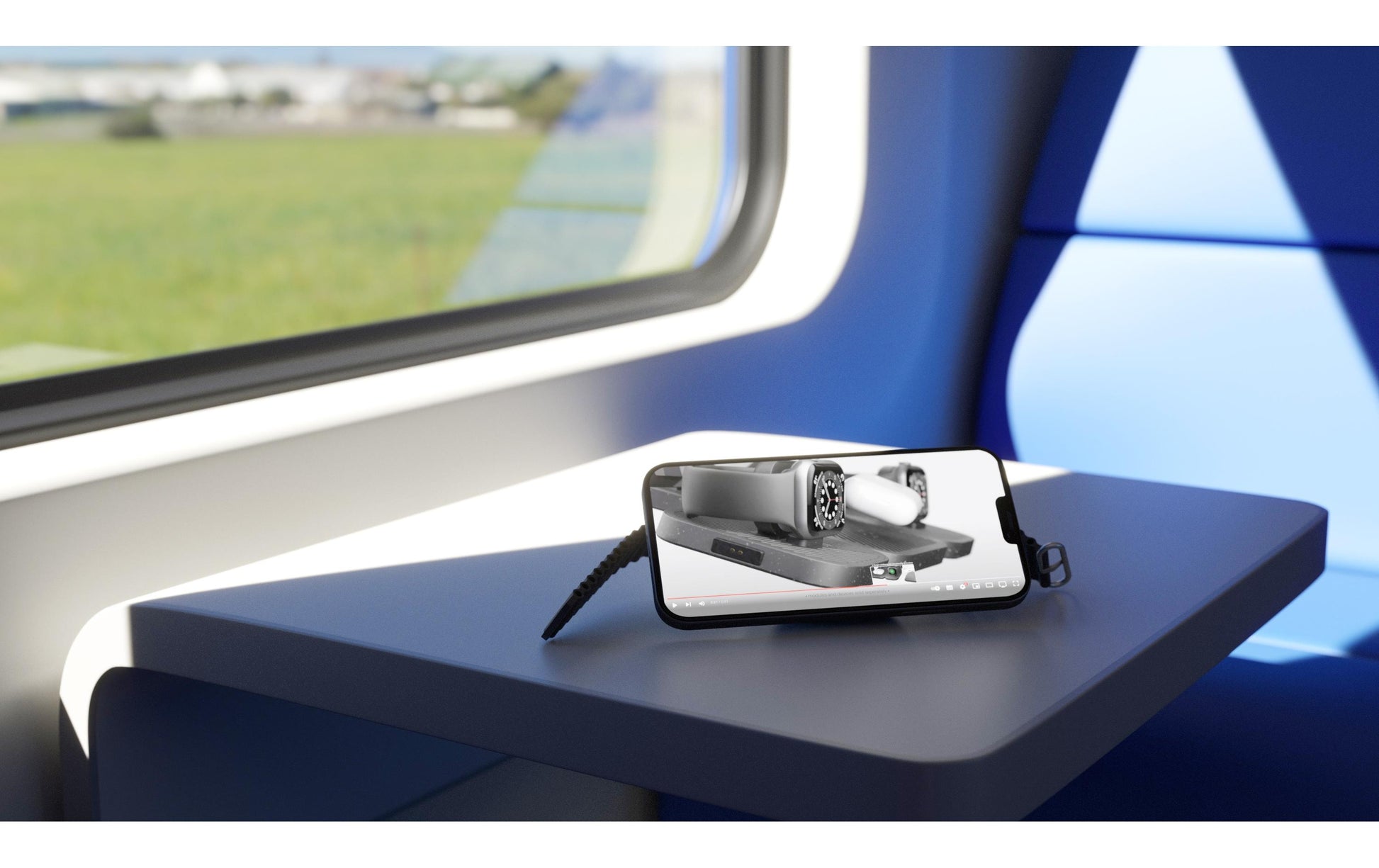 ZENS Travel Pro 2 Ladestation – 20 W, 1× USB-C, Qi2 – für Kopfhörer, Smartphone, Smartwatch