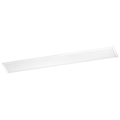 EGLO Deckenleuchte Salobrena 1 – 30,0 × 120,0 cm, 4700 lm, 40 W, 4000 K, weiss, inkl. Schweberahmen