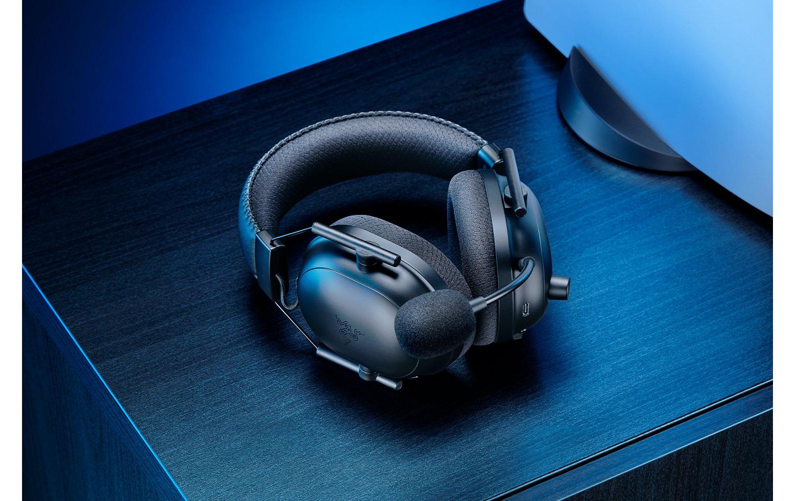 Razer BlackShark V2 Pro – Bluetooth Gaming-Headset – Surround-Sound – Schwarz – für PS5 – bis 70 h