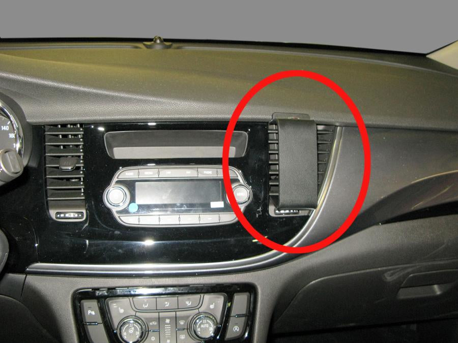 Brodit Auto-Halterung, Klemmhalterung – Universal – Schwarz, ABS-Kunststoff