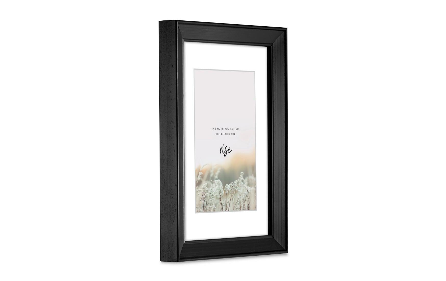 Hama Bilderrahmen – für 15 × 20 cm – Holz, Schwarz