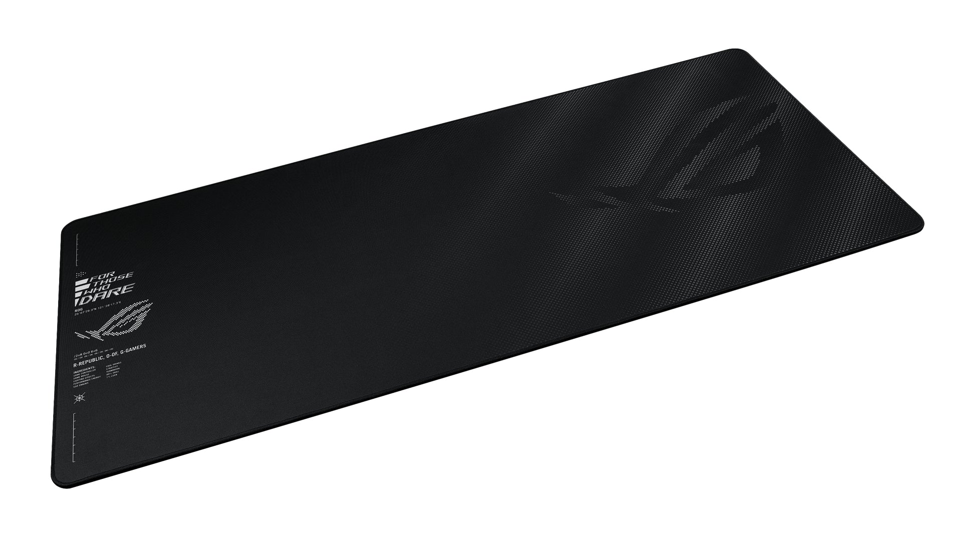ASUS ROG Sheath II XXL Gaming-Mauspad – schwarz, 900×400×3 mm, gestickte Kanten, Anti-Rutsch-Basis