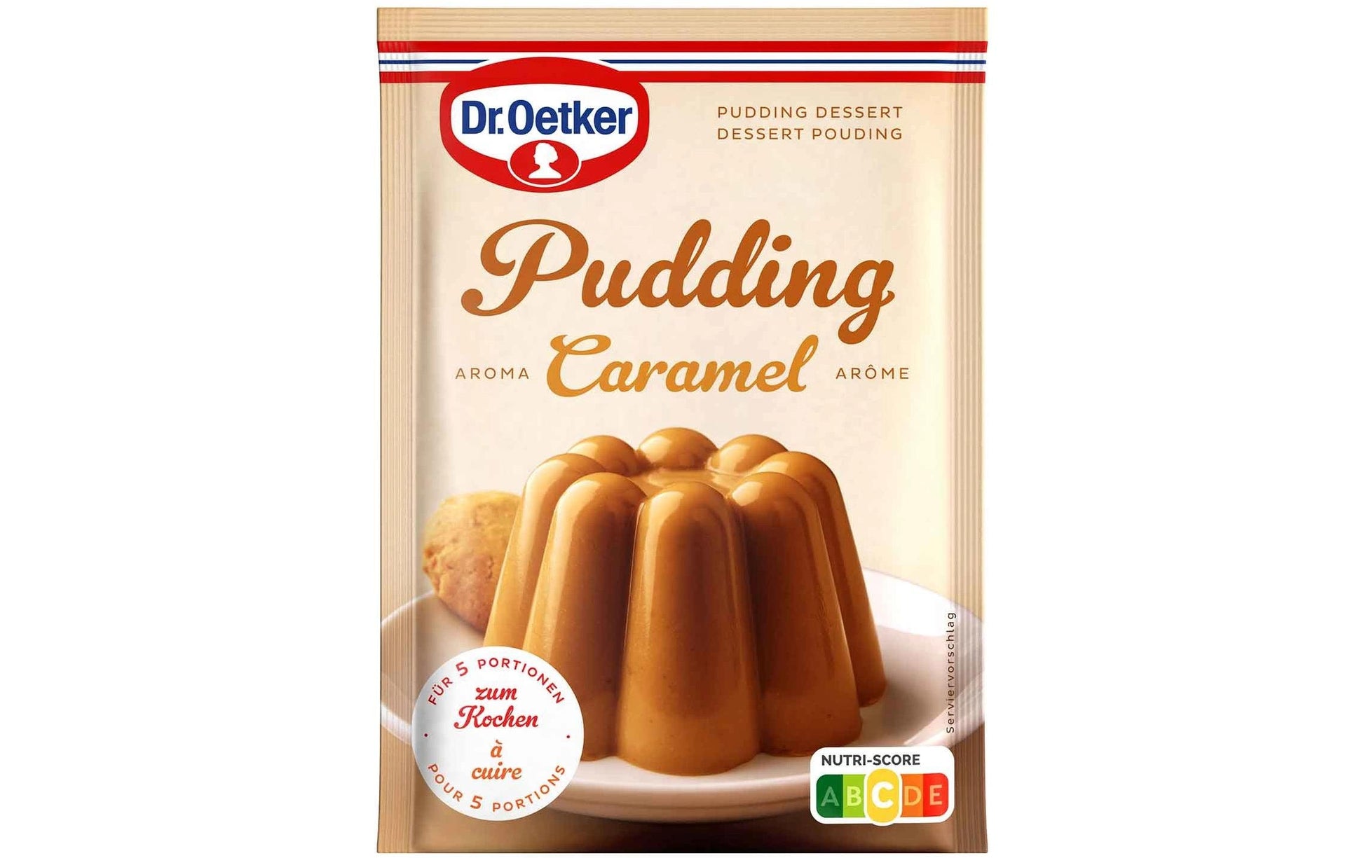 Dr. Oetker Karamell Puddingpulver – Vegan – 88 g