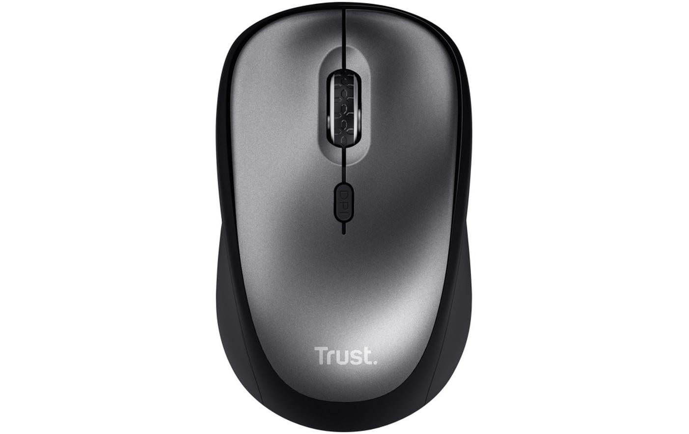 Trust YVI+ – Maus – Kabellos (2,4 GHz), 1600 DPI, rechts