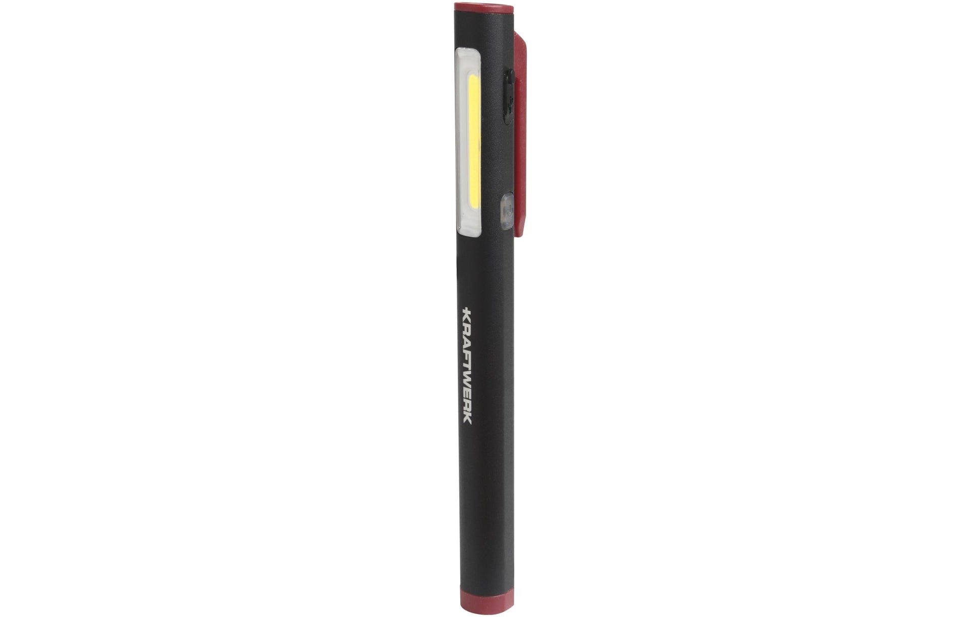 KRAFTWERK Taschenlampe – 300 lm, IP20, dimmbar, Akku, 12er-Pack – Schwarz