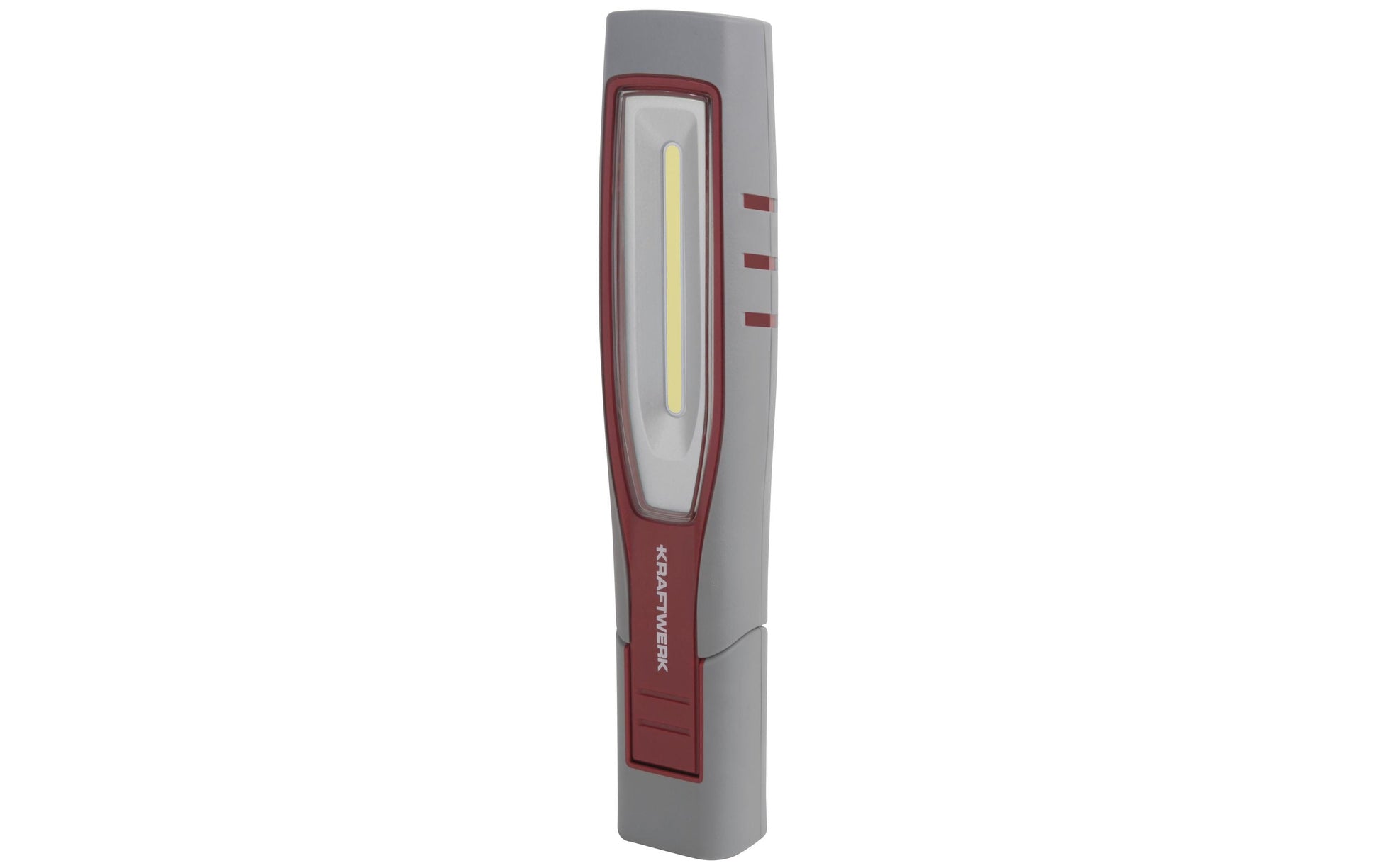 Kraftwerk Taschenlampe Inspection 700 – 700 lm, IP65, dimmbar, Akku – Rot