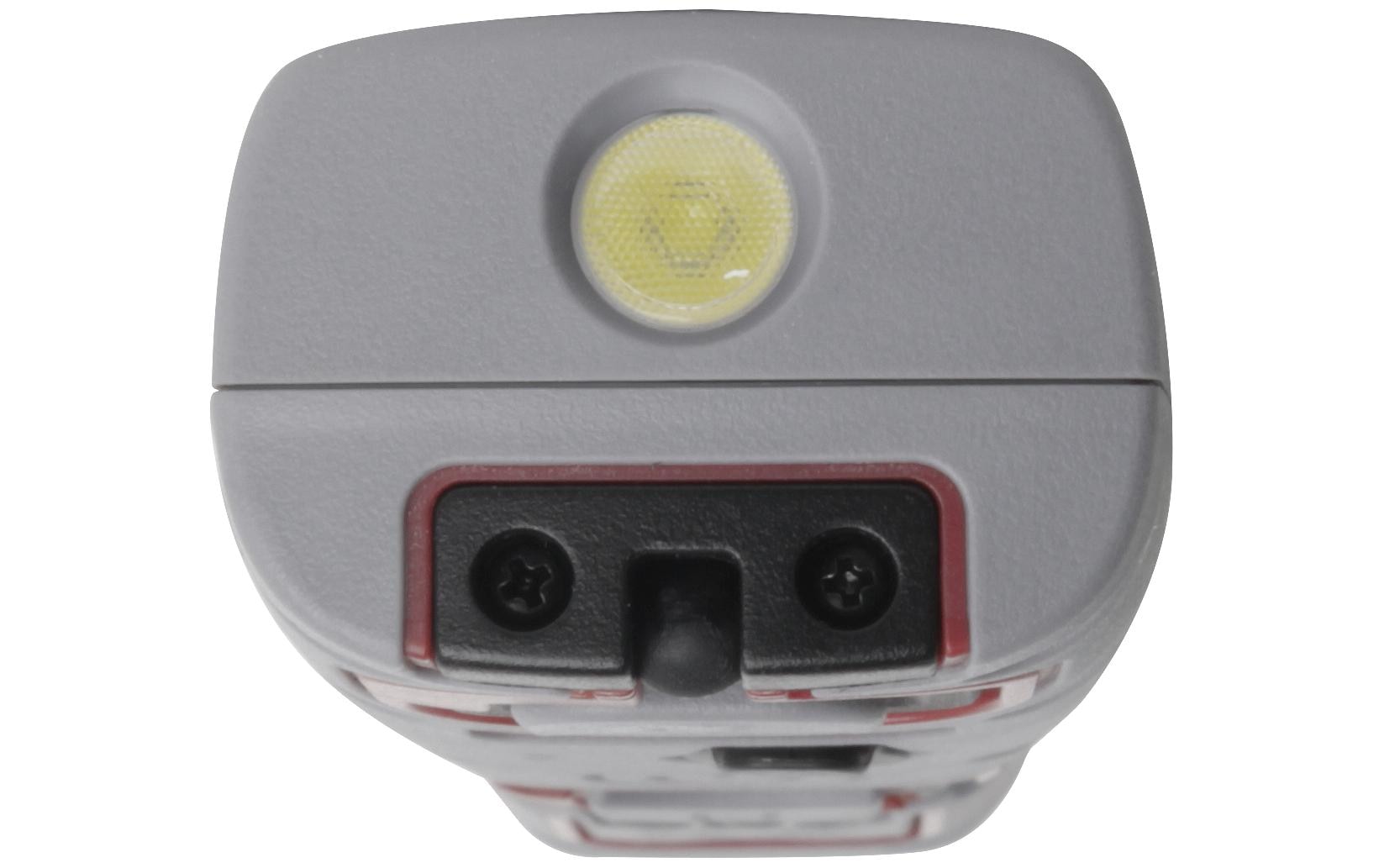 Kraftwerk Taschenlampe Inspection 700 – 700 lm, IP65, dimmbar, Akku – Rot