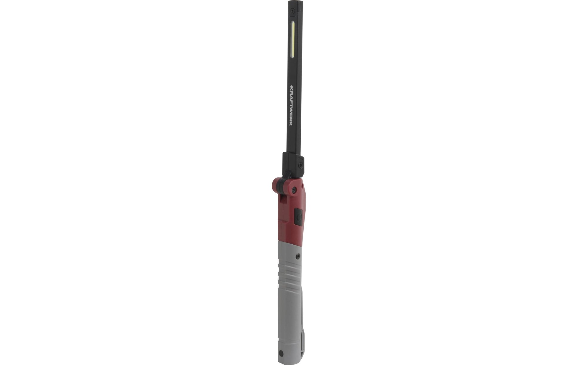 Kraftwerk Taschenlampe Slimlight 800 – 800 lm, IP54, Akku, Dimmer – Rot