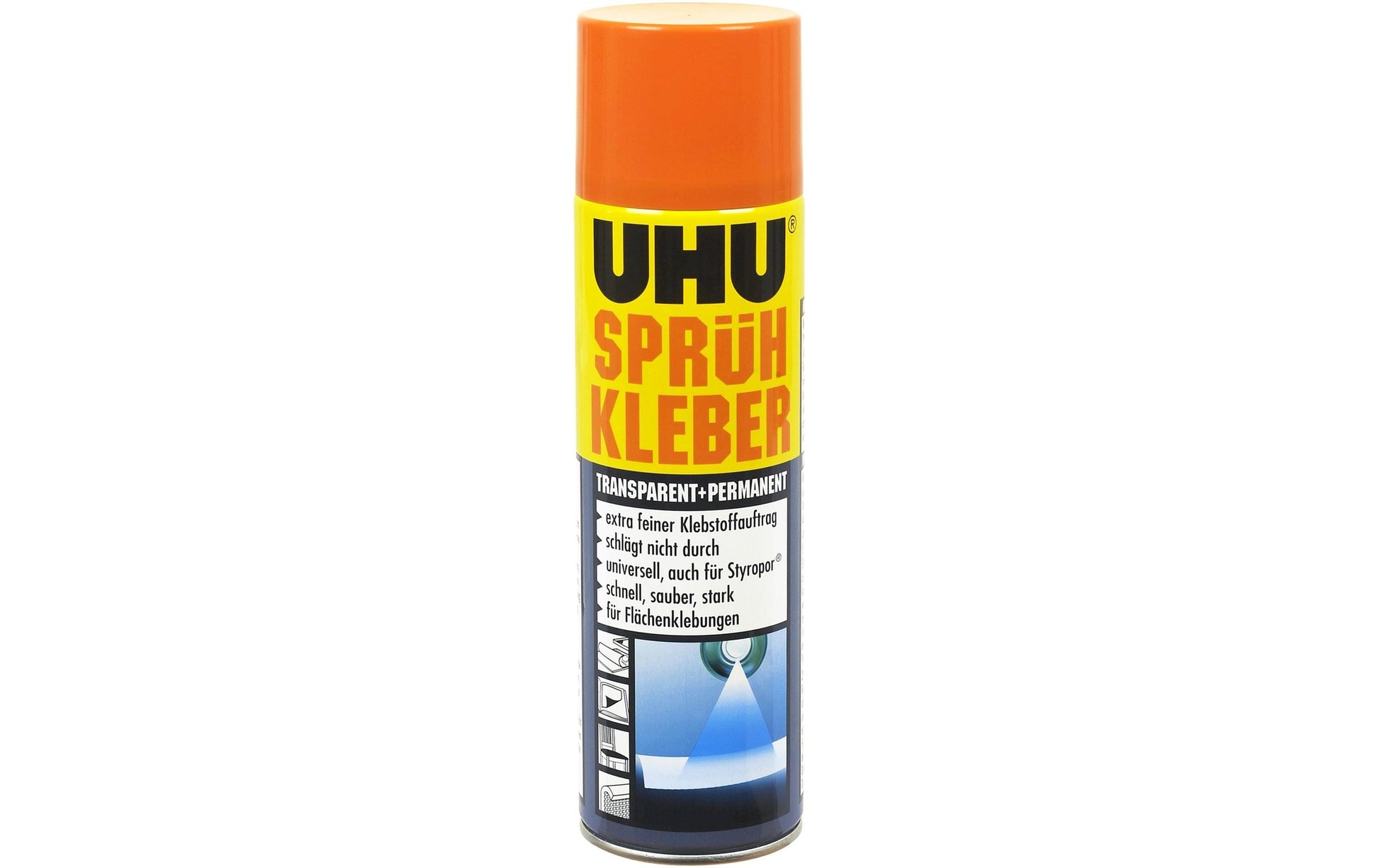 UHU Sprühkleber Stark – 500 ml, für Karton