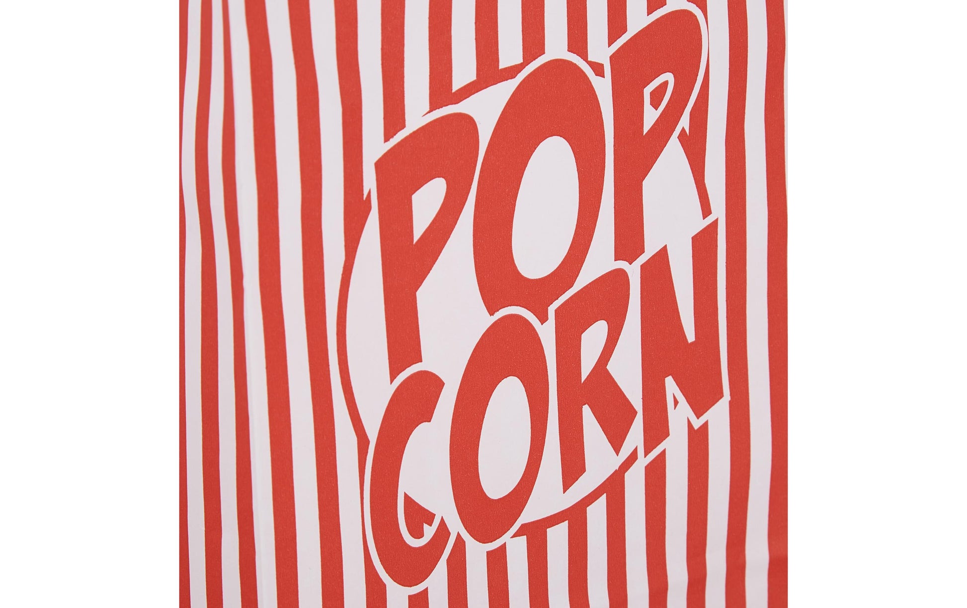 Relaxdays Retro Popcorntüten, Papier, Rot/Weiss – 26 × 13 × 8 cm – 48 Stk.