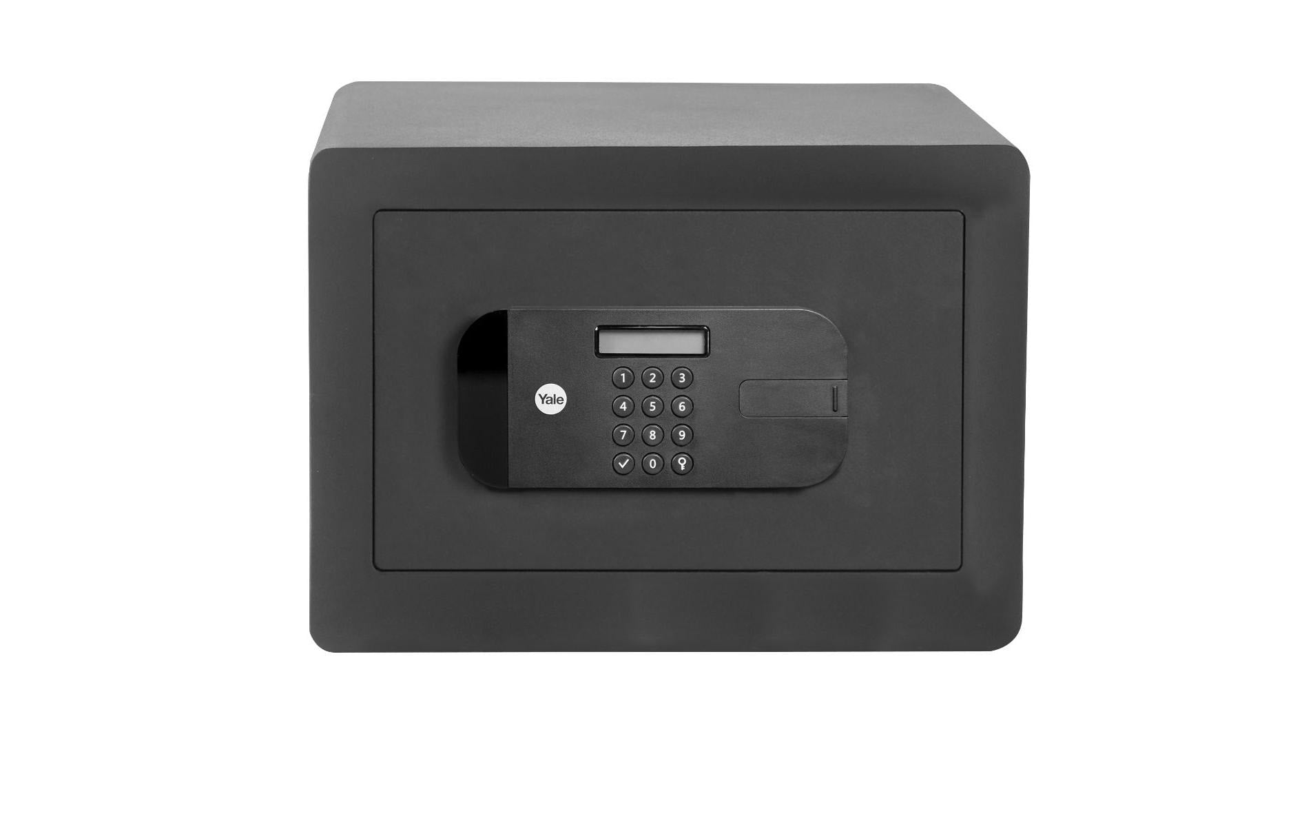 Yale Tresor – mit Zahlenschloss, Stahl, schwarz, 350 × 250 × 300 mm