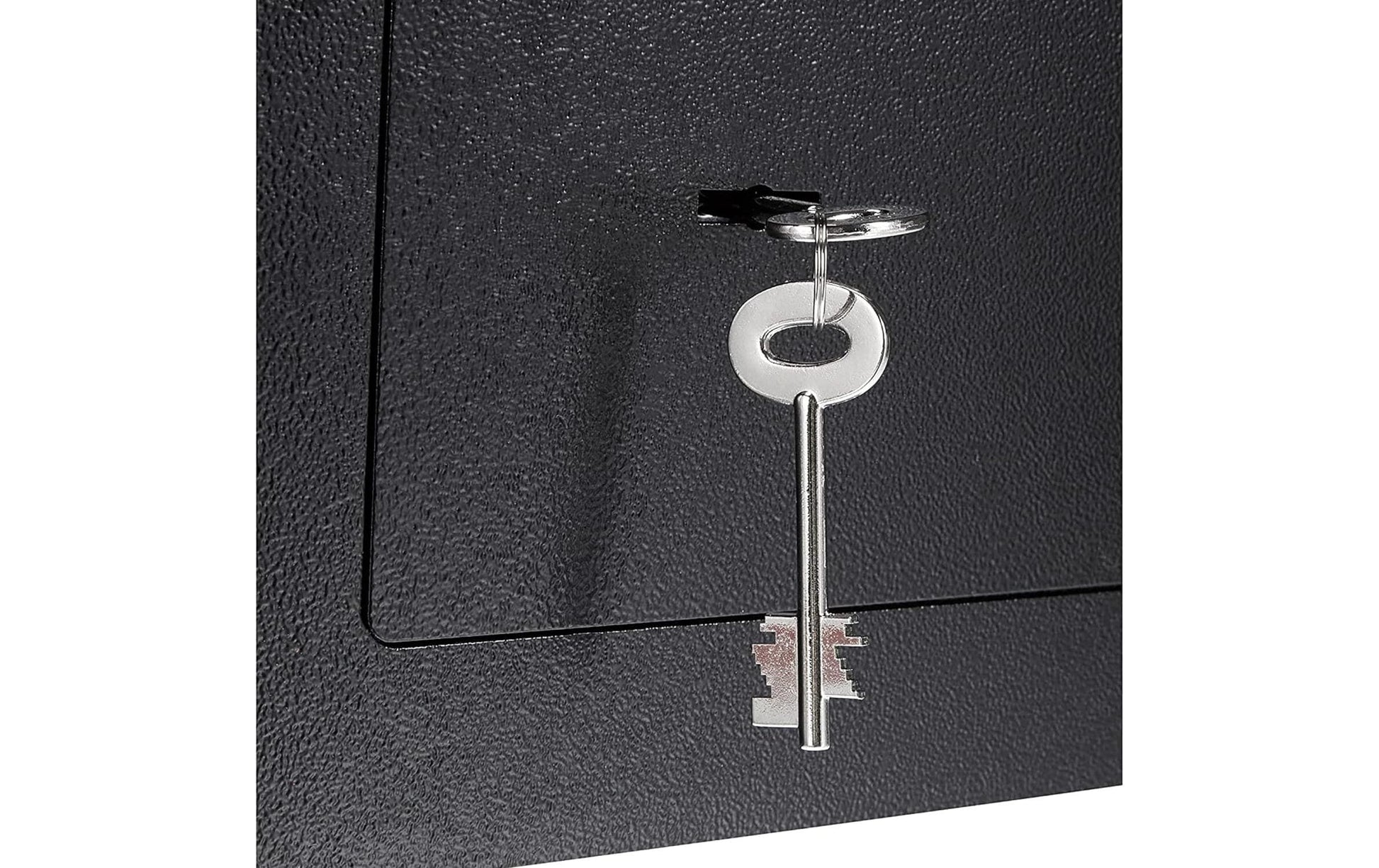 Yale Wandtresor – mit Schlüssel, Schwarz, 360 × 150 × 230 mm