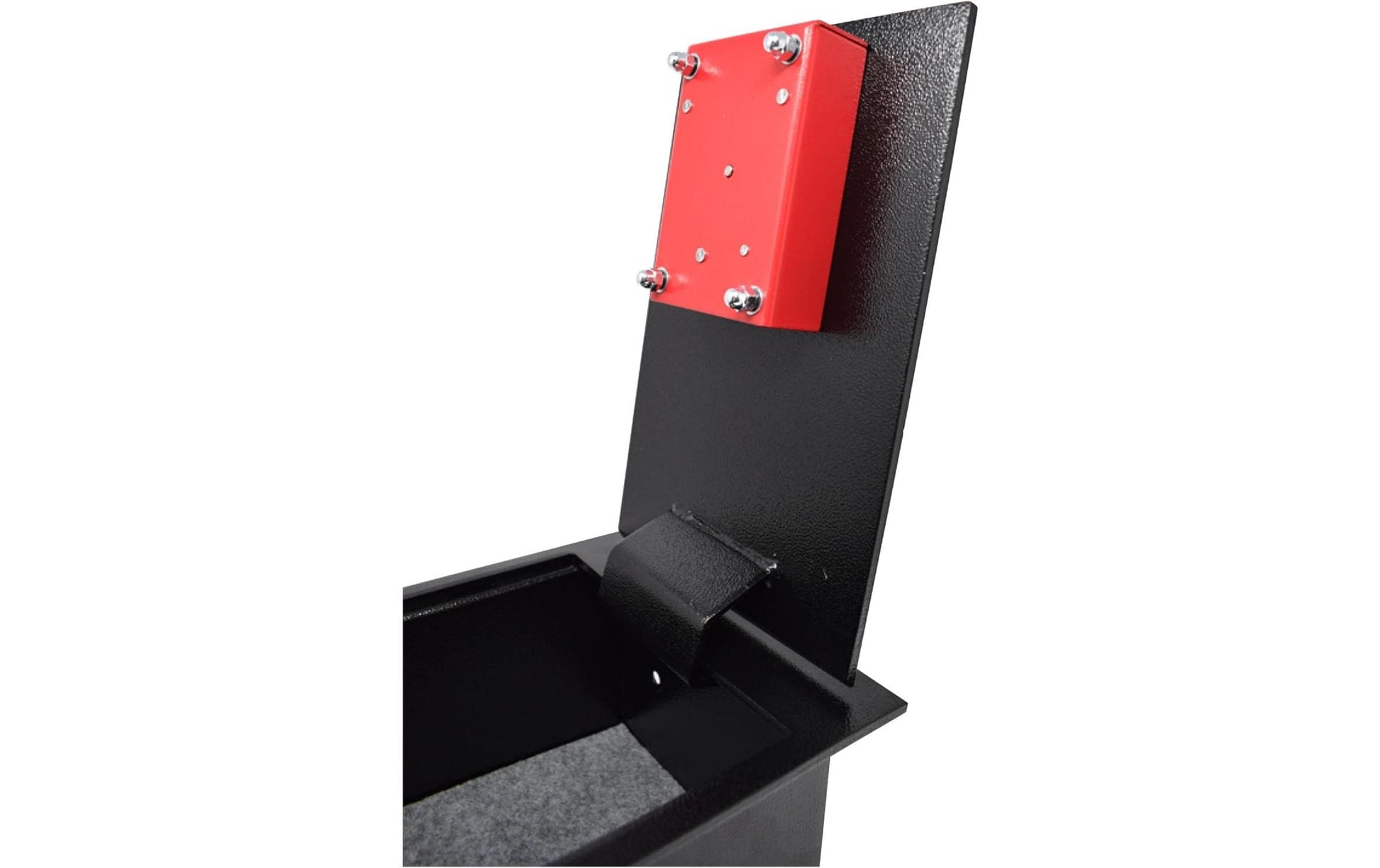 Yale Bodentresor – mit Schlüssel, schwarz, 390 × 210 × 130 mm