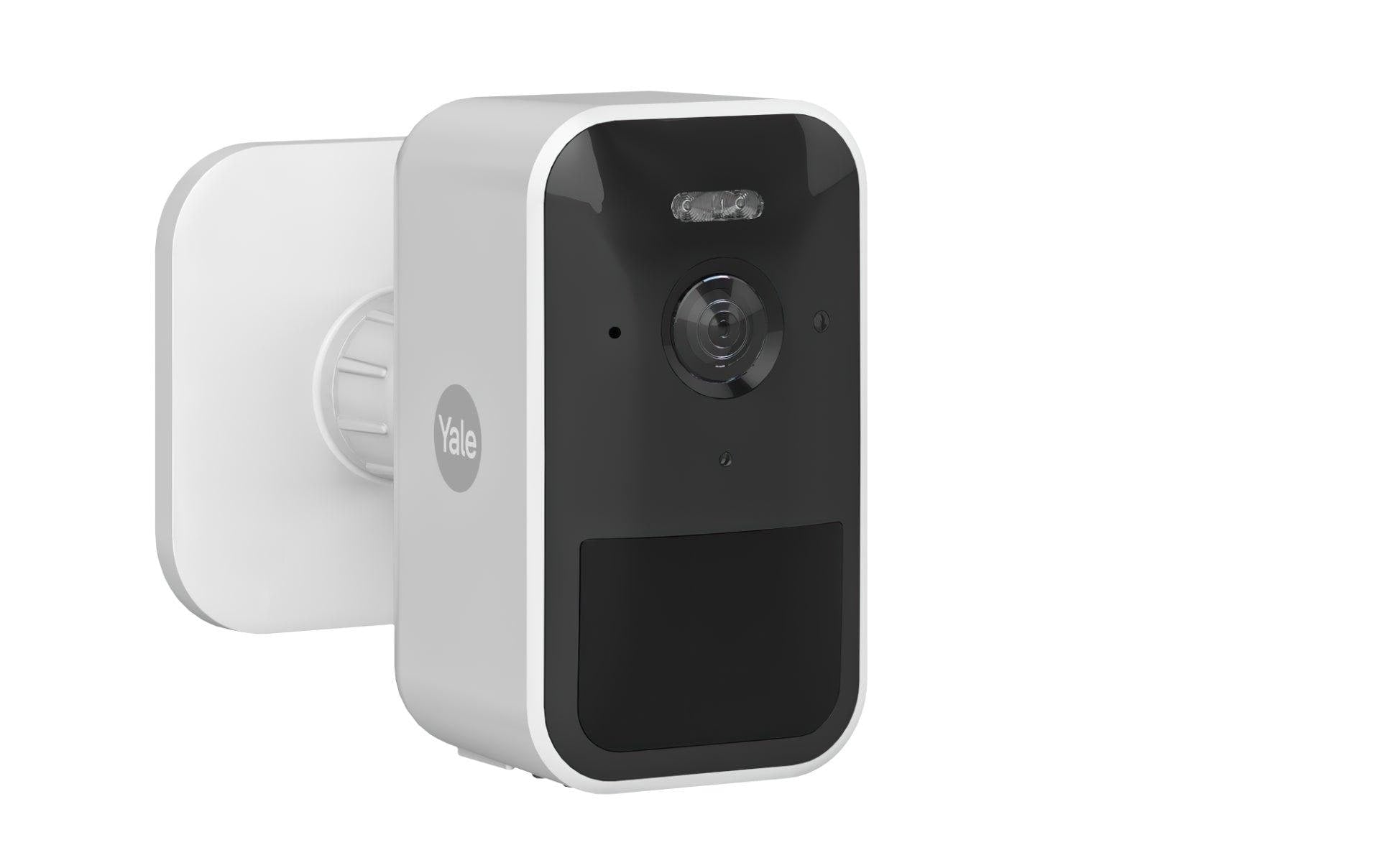 Yale SV-OC-1A-W IP-Sicherheitskamera – 1080p, 2,1 MP, Nachtsicht 6 m, Grau