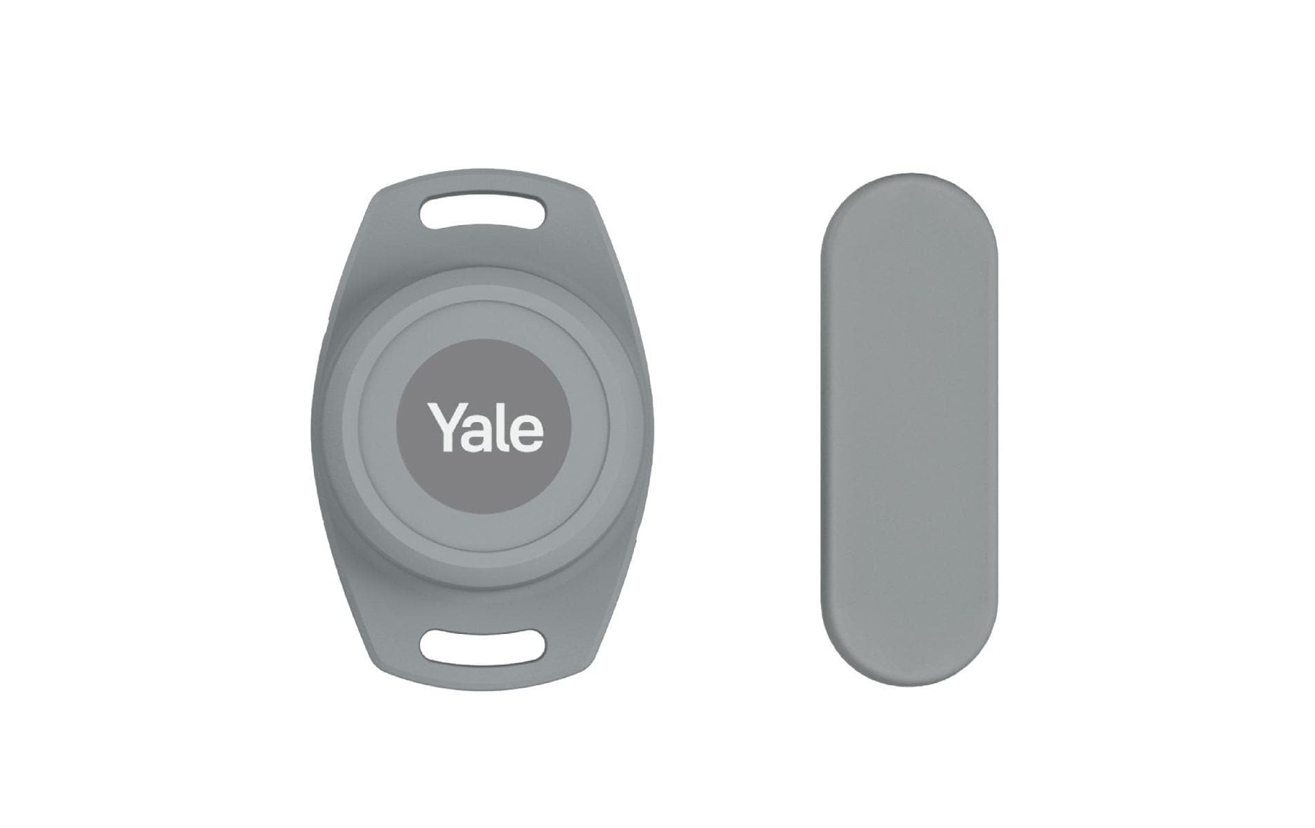 Yale Smart Positionssensor + Magnet Toröffner Türklingel-Zubehör – 40×20×3 mm, Schwarz/Grau