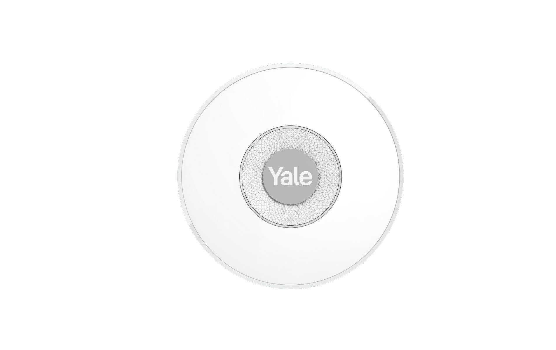 Yale AL-IS-1A-W – Sirene, Funk (868 MHz), 85 dB – Weiss, für Yale Smart Alarm