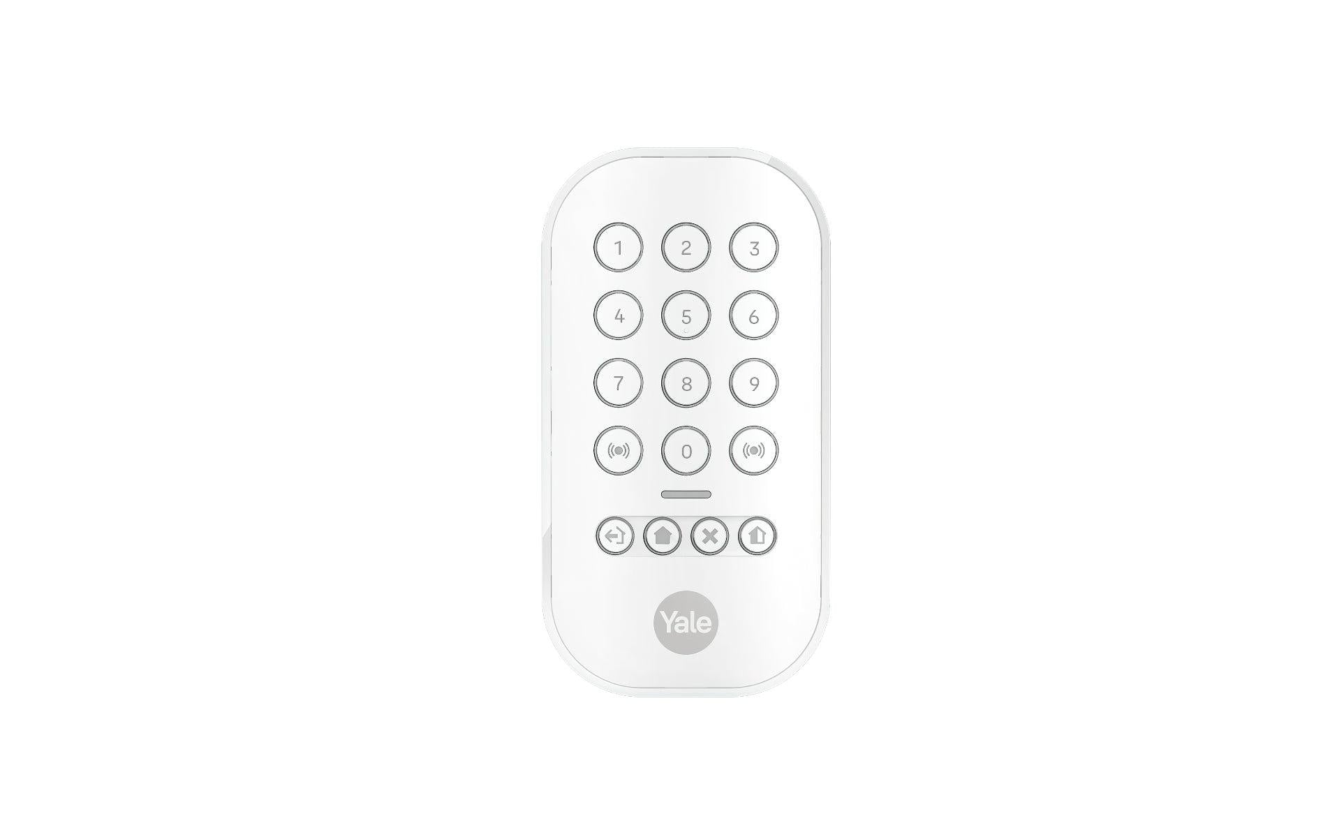 Yale AL-KP-1A-W – Sensor-Hub/Pod, Funk – für Yale Smart Alarm