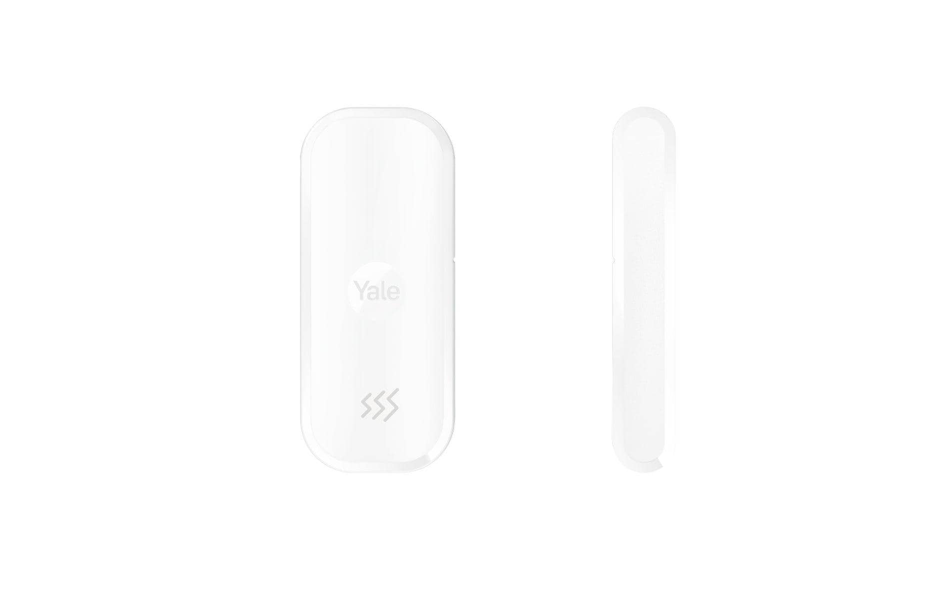 Yale AL-SDC-1A-W – Tür-/Fensterkontakt, Funk, CR123A-Batterie – Weiss, für Yale Smart Alarm