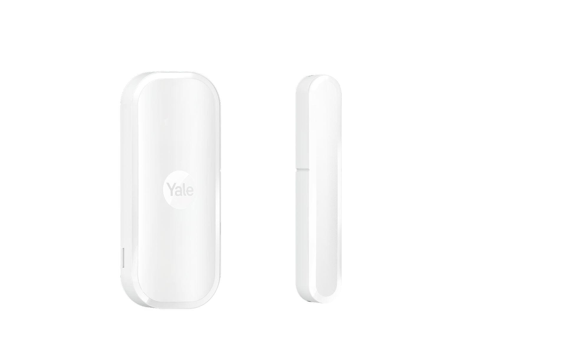 Yale Smart Alarm AL-DC-1A-W – Tür-/Fensterkontakt, Funk 868 MHz, CR2450 – Weiss, für Yale Smart Alarm