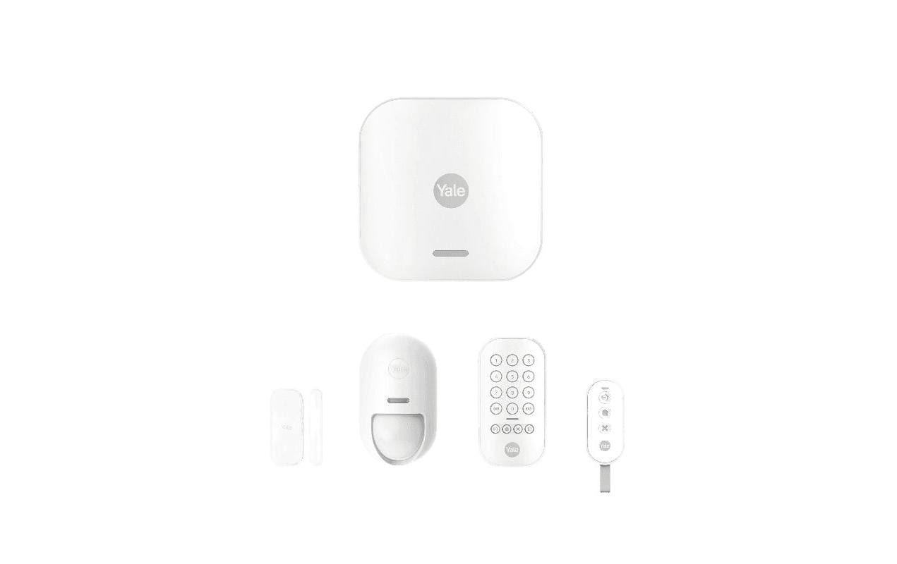 Yale AL-SK1-1A-EU Starterkit – WLAN, 4G/LTE, LAN – Batteriebetrieb – max. 100 Geräte, 100 dB