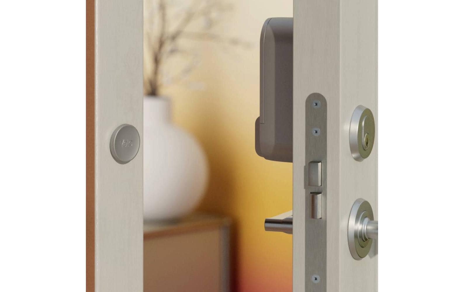 Yale Smart Lock Linus L2 – 52 × 46 × 146 mm, silber