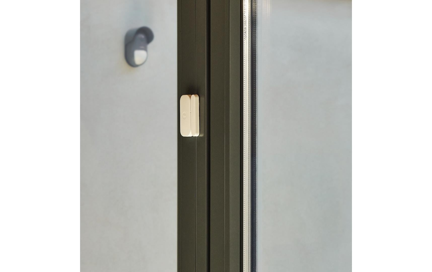 Yale Smart Alarm AL-DC-1A-W – Tür-/Fensterkontakt, Funk 868 MHz, CR2450 – Weiss, für Yale Smart Alarm