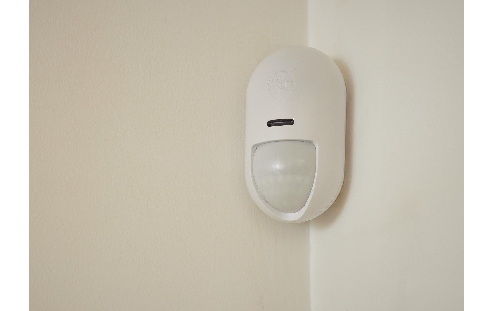 Yale AL-PIR-1A-W – Bewegungsmelder (PIR), Funk, 12 m Reichweite, 3-Jahres-Batterie, für Yale Smart Alarm