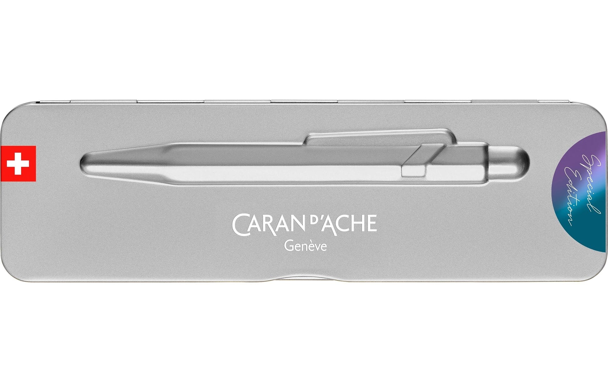 Caran d-Ache Caran d'Ache Kugelschreiber – Meerviolett, Aluminium