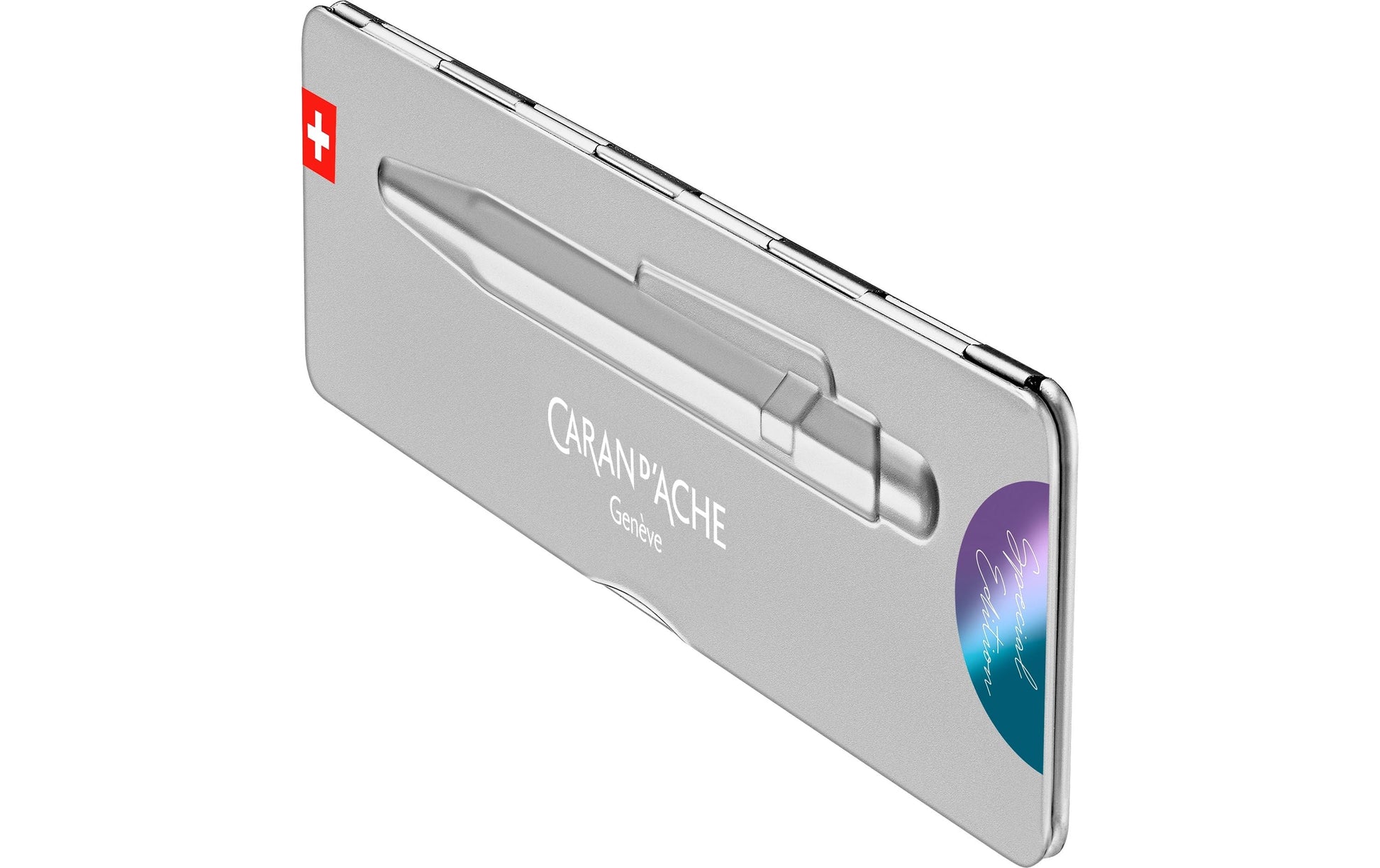 Caran d-Ache Caran d'Ache Kugelschreiber – Meerviolett, Aluminium