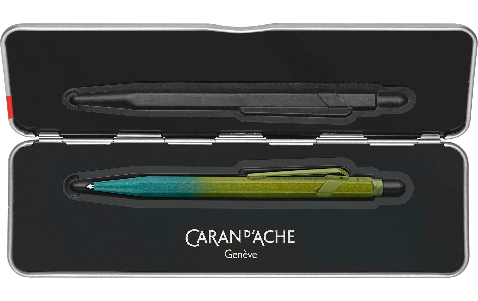 Caran d-Ache Kugelschreiber – Arktisgrün, Aluminium
