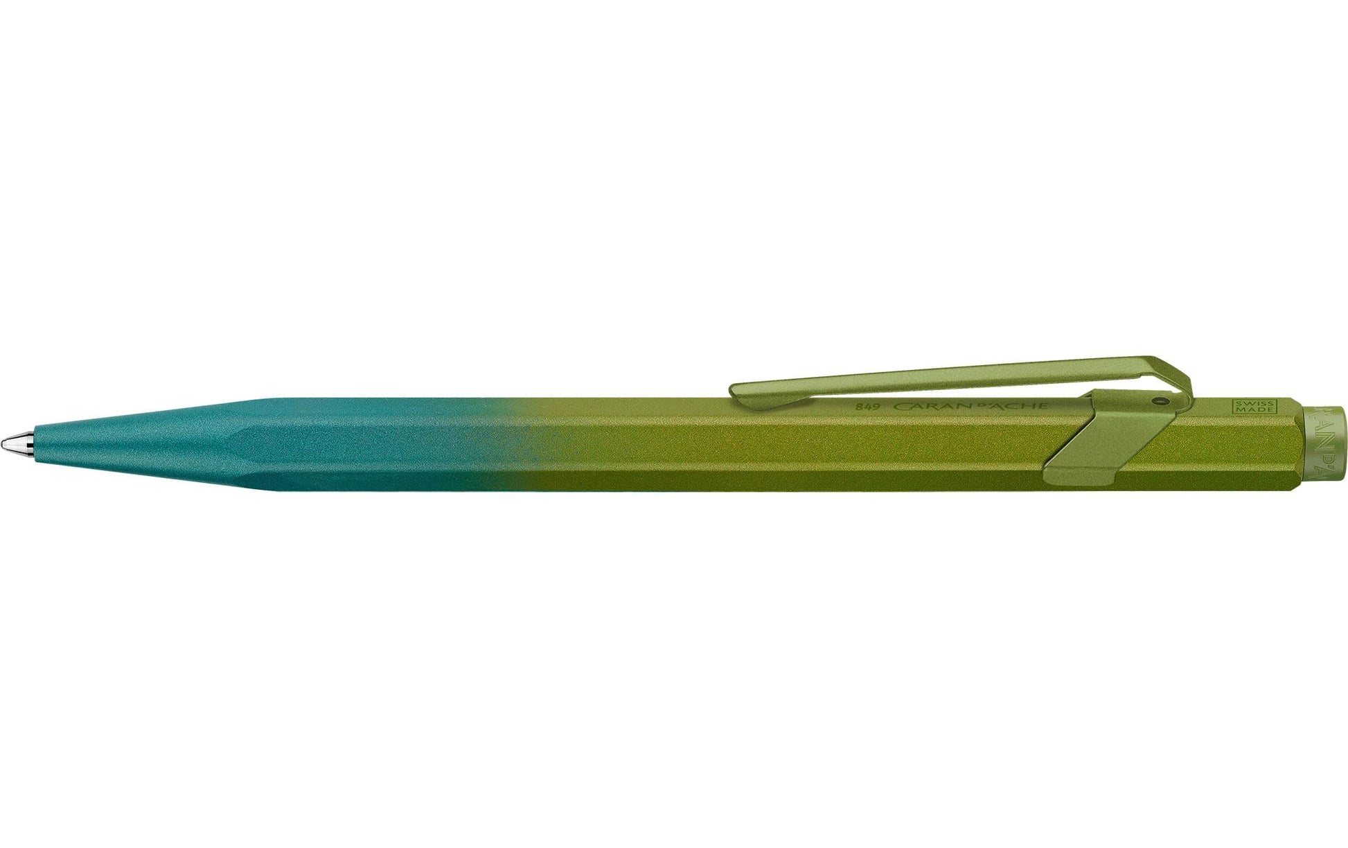 Caran d-Ache Kugelschreiber – Arktisgrün, Aluminium